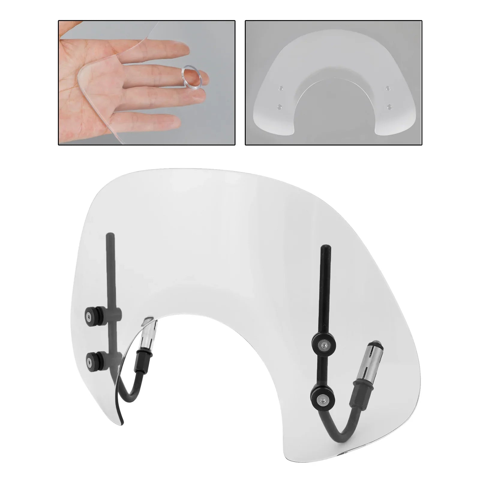 Vespa Primavera 150 2014-2021pare Kratko vetrobransko steklo