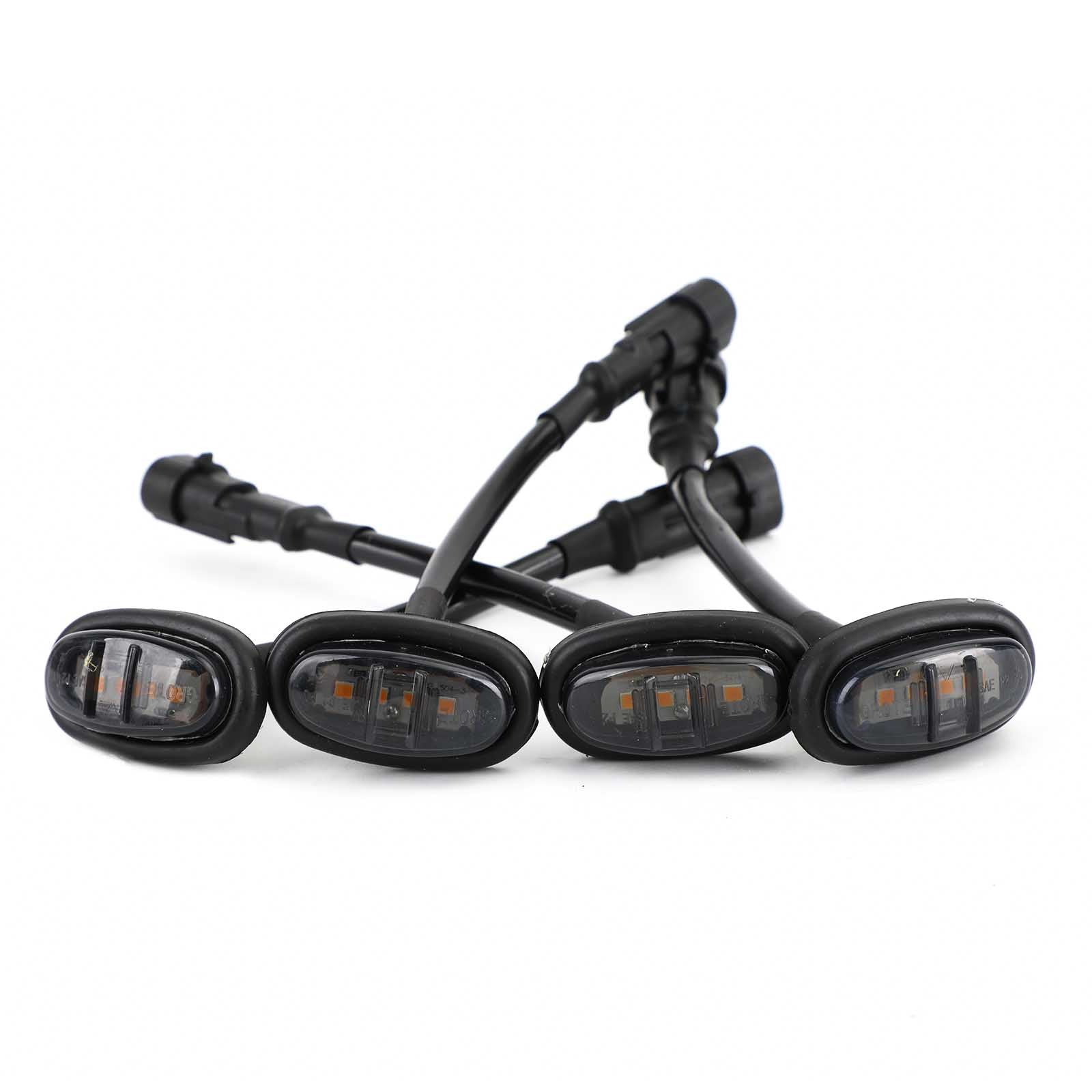 4 pezzi LED di luce del tasto per ruote bapmic è adatto per Ford F-150 Raptor 2017-2019 Generico