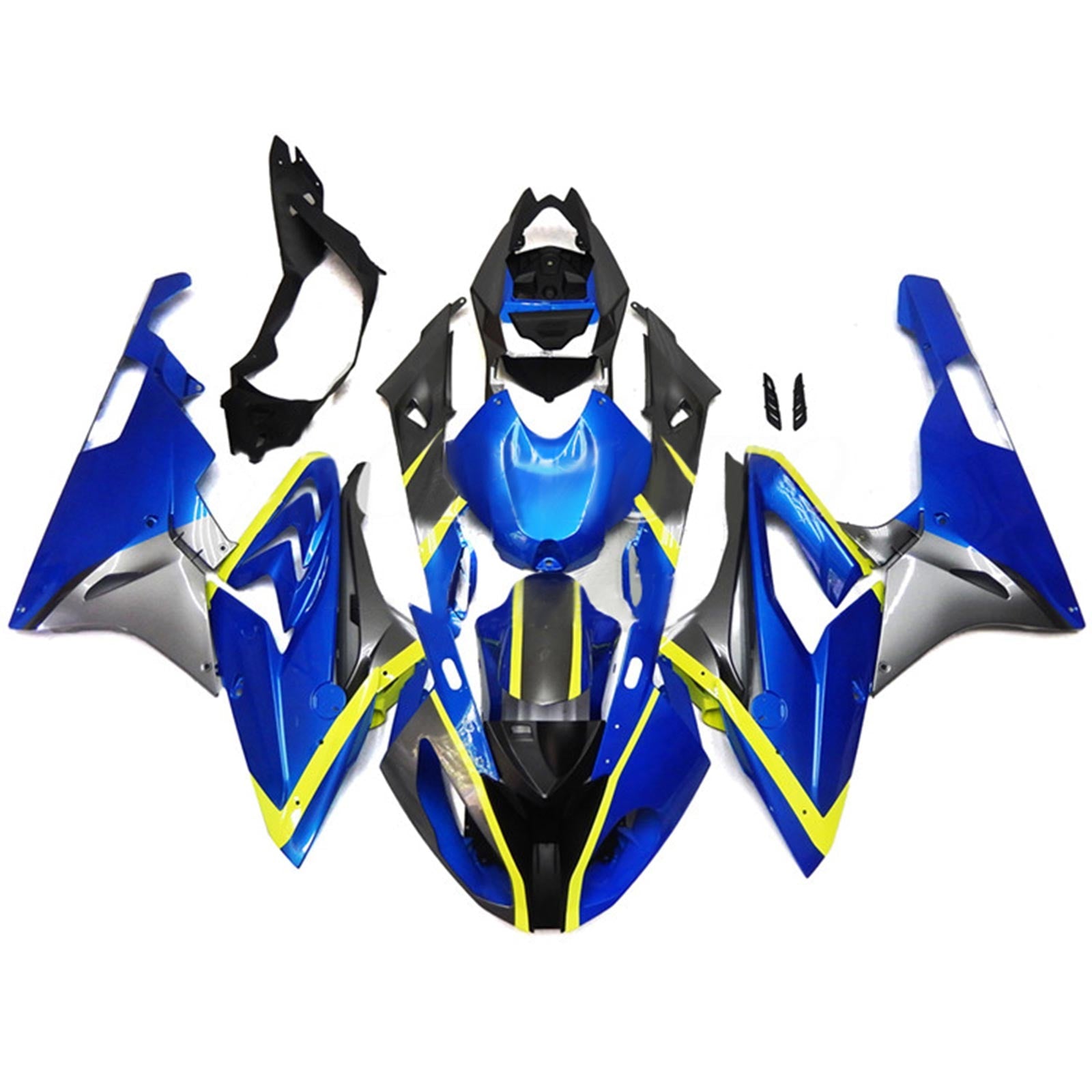Amotopart BMW S1000RR 2015-2016 Kit kvadratni plastični abs