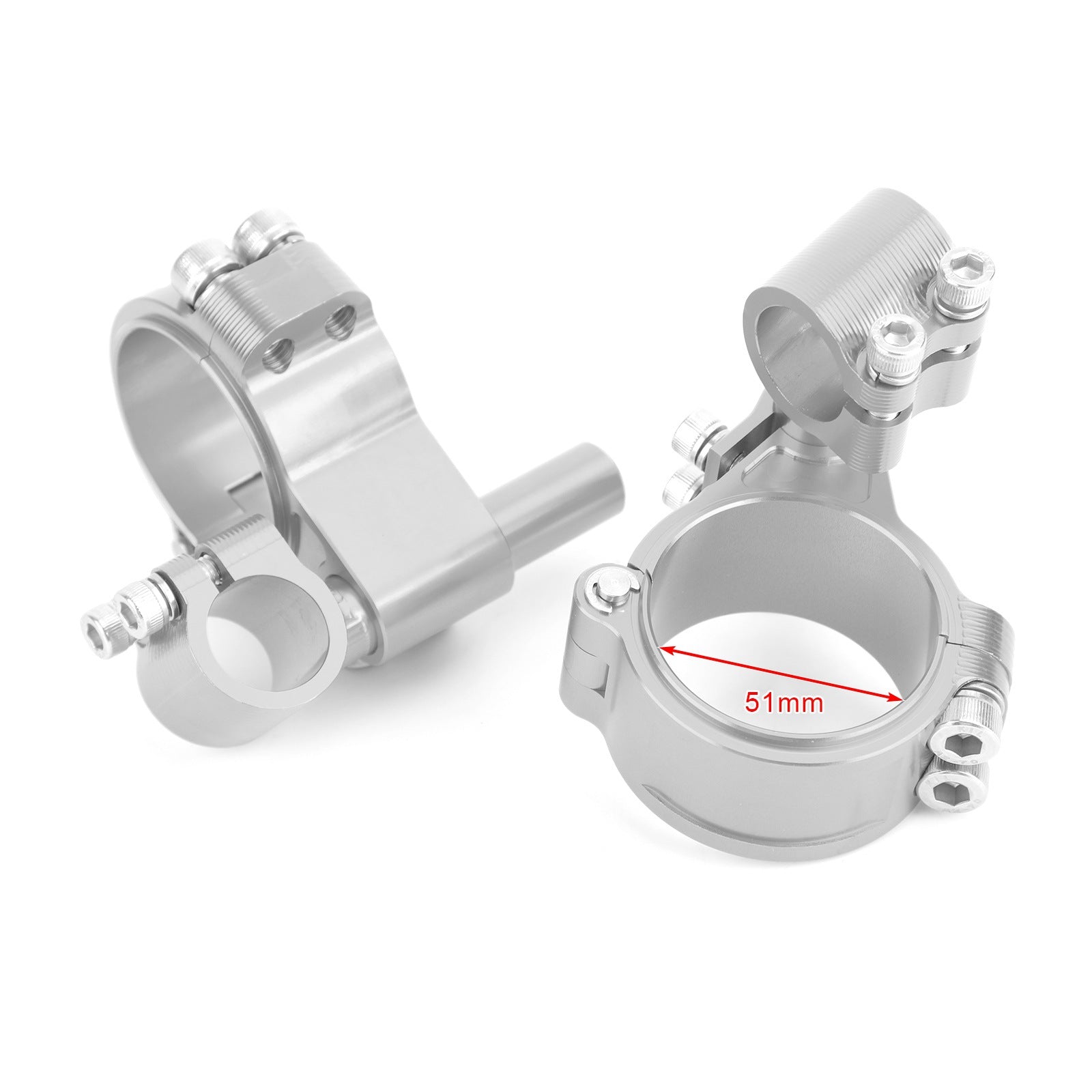 Clip CNC rotativo regolabile universale ONSORE KIT HUSHBAR FORCHI