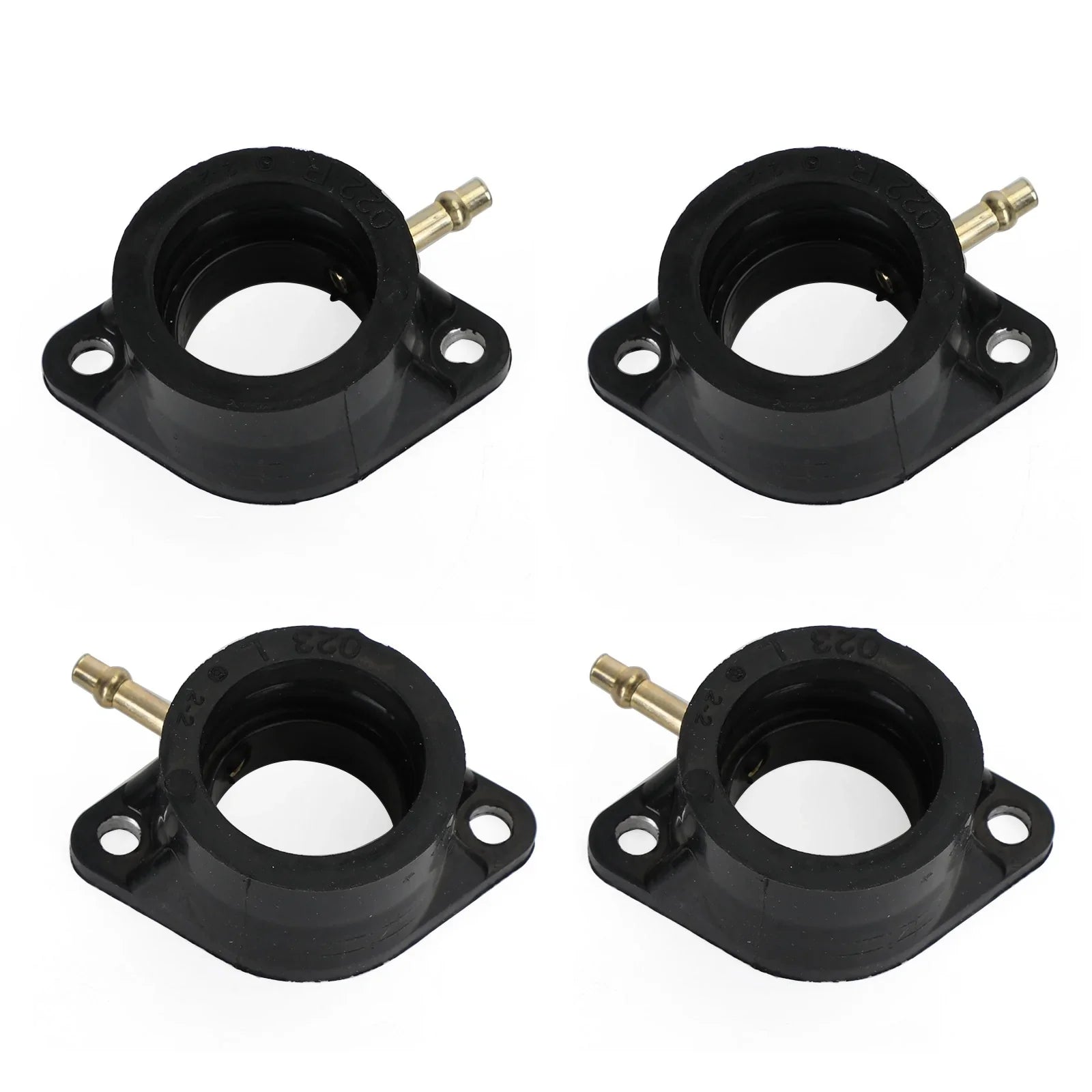 CARB CARBURATEUR INLAATSPRUITSTUK 2 LINKS 2 RECHTS Compatibel met KAWASAKI 16065-028 16065-029 Generiek