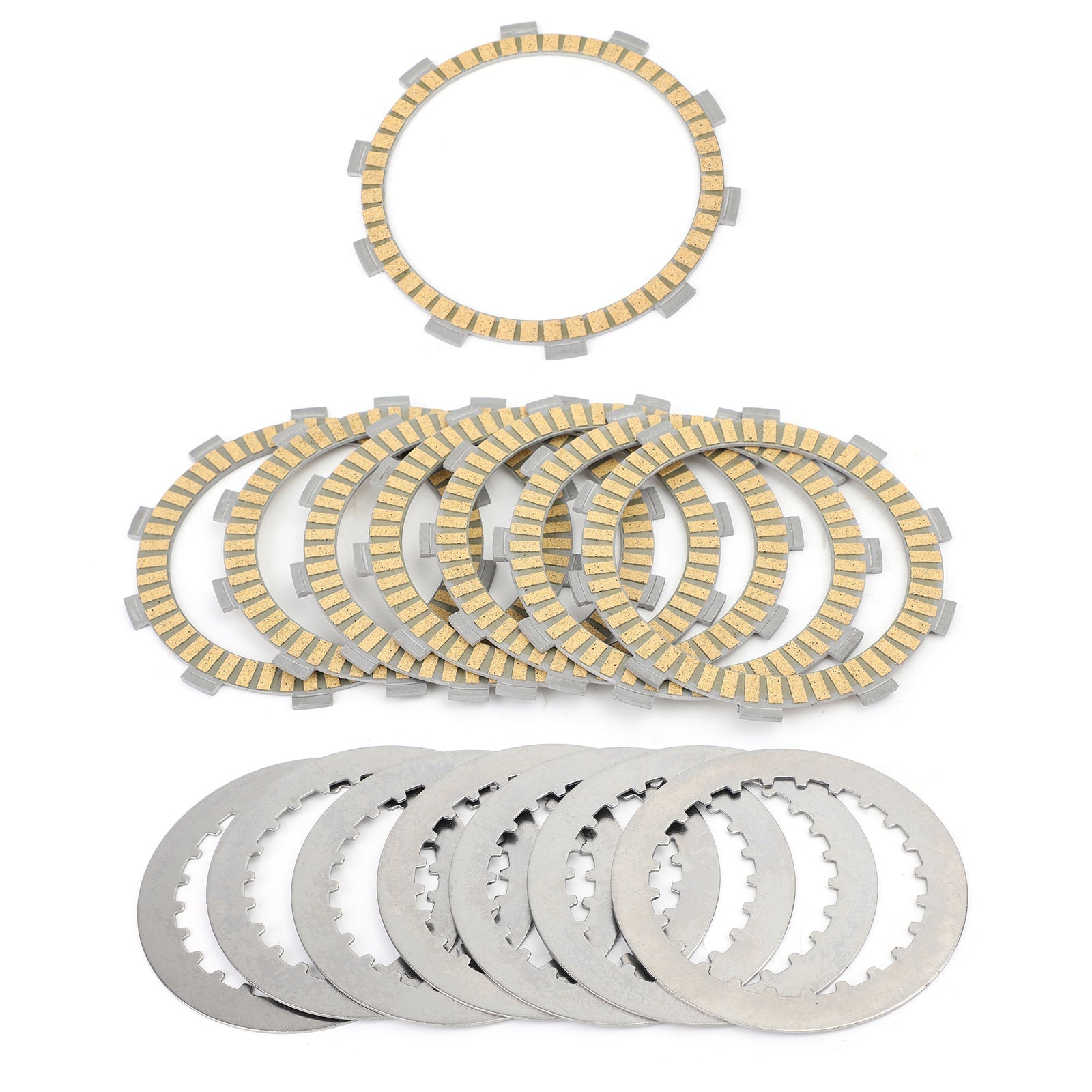 Kit de embrague de acero y discos de fricción para Honda NC700X/S NC750X/S CTX700N 2012-2018 Genérico