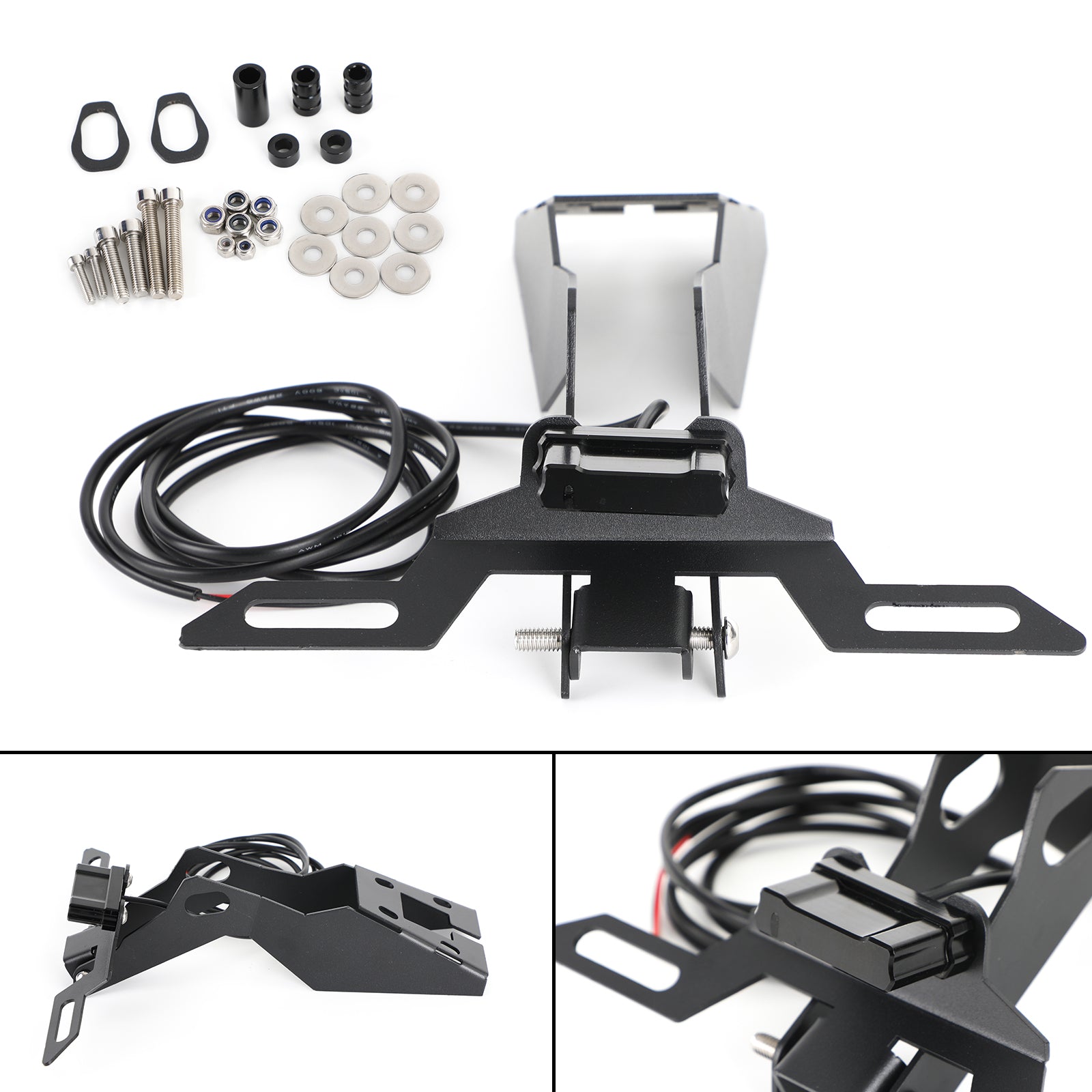 Wspornik ramy uchwytu tablicy rejestracyjnej do Honda CBR250RR 2017-2020 Generic