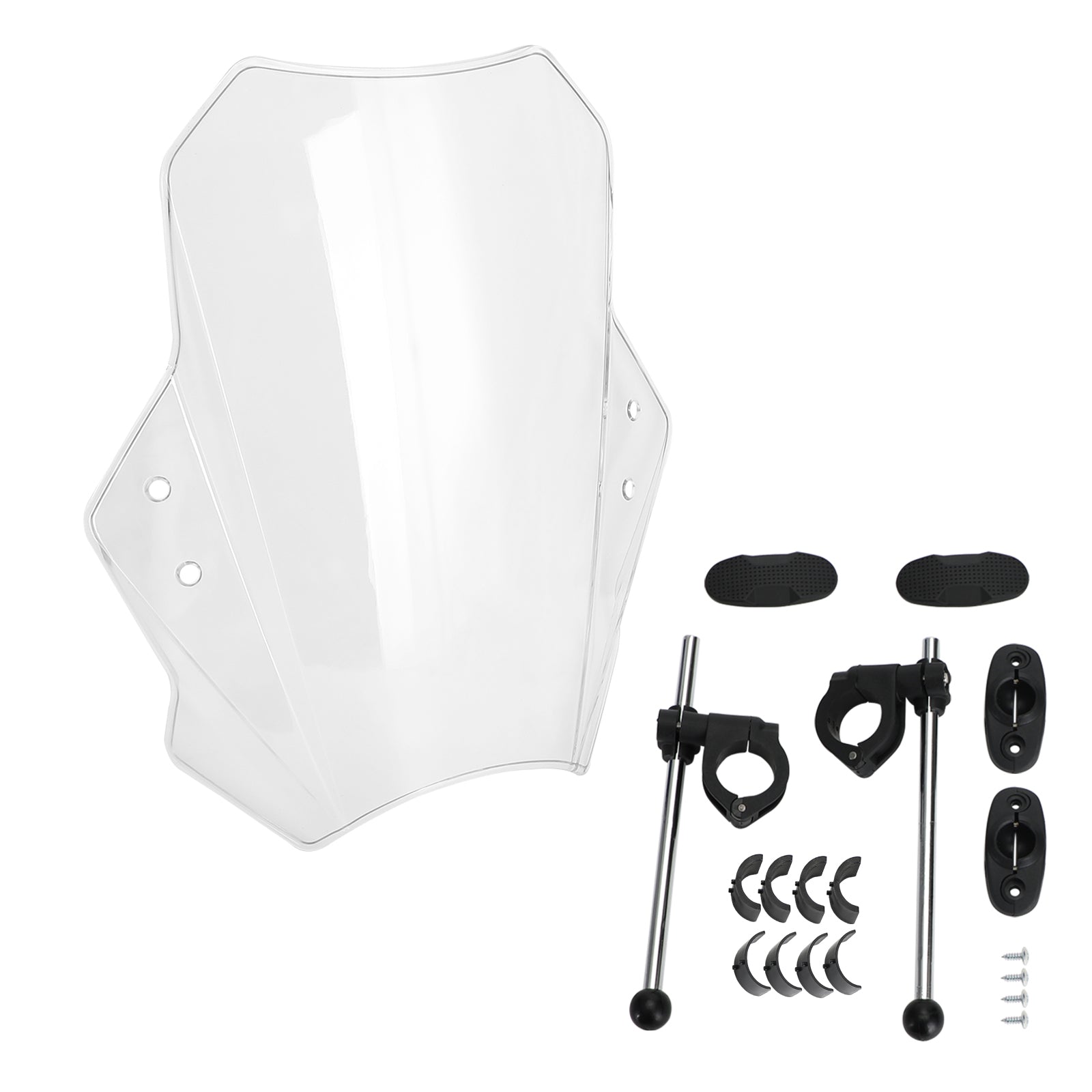 Mumo generico del parabrezza regolabile in moto universale 22 mm 28 mm 28 mm