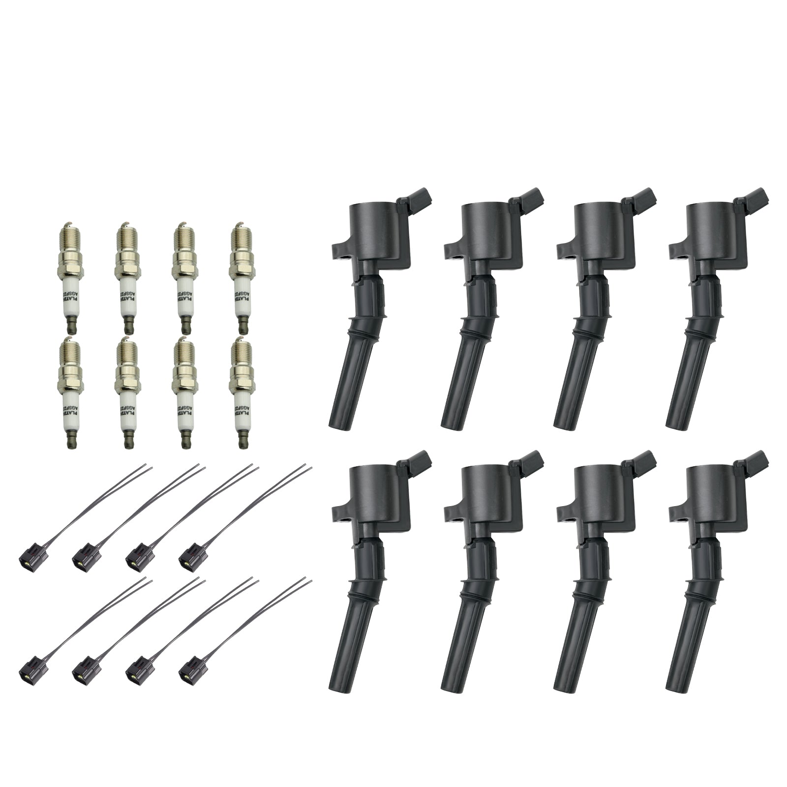 Shipenophy Conduit De Bobine D'allumage Pack De Bobines D'allumage