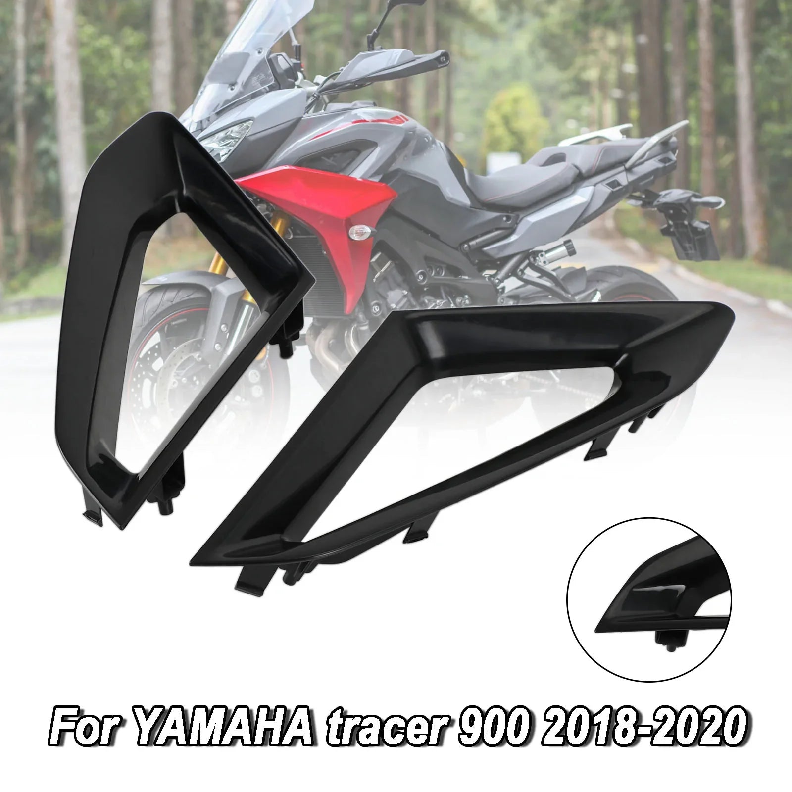 Yamaha Tracer 900/GT 2018-2020 Maalaamattomat korit.