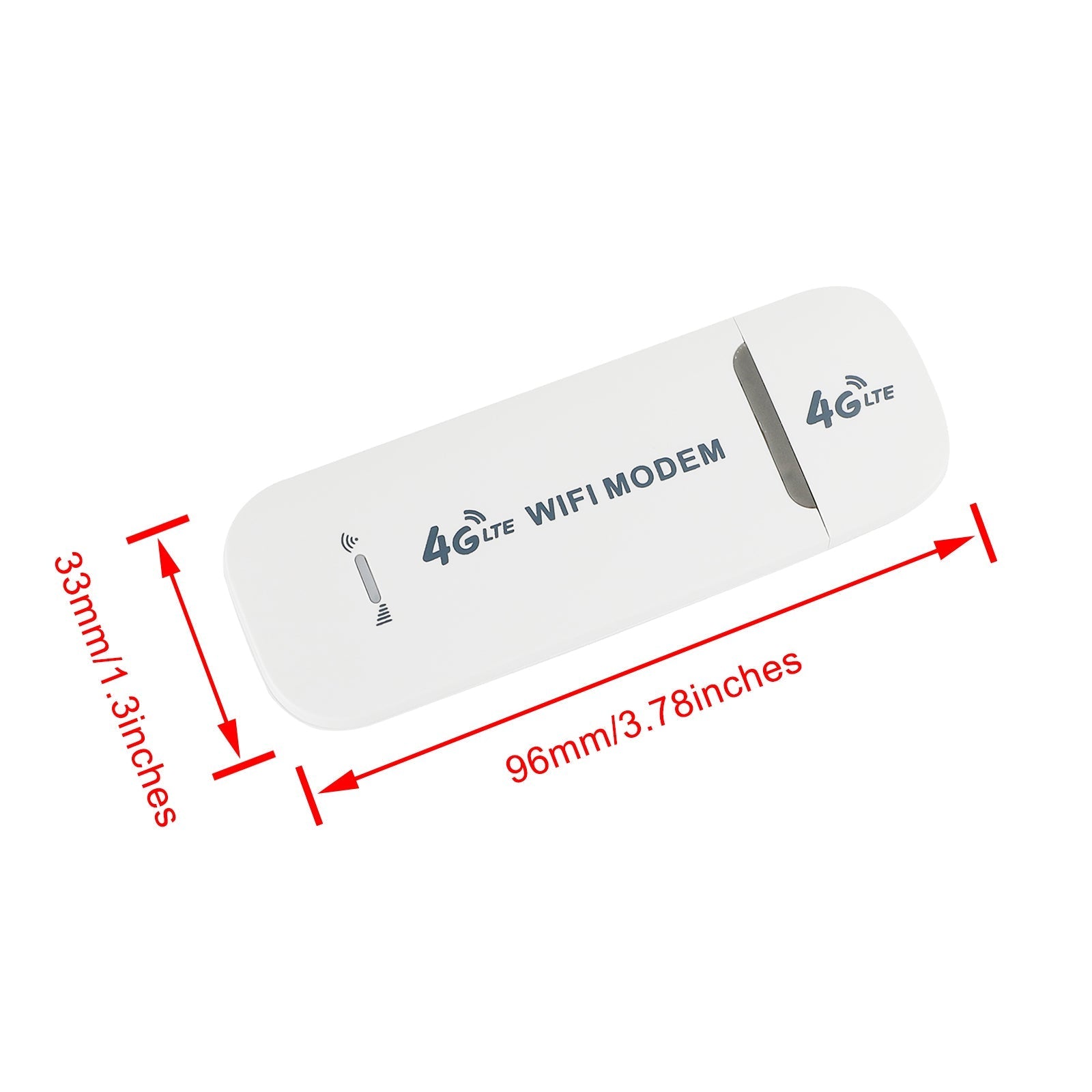 Ontgrendelde USB 4G Dongle LTE WIFI draadloze router Mobiele breedbandmodem SIM-kaart