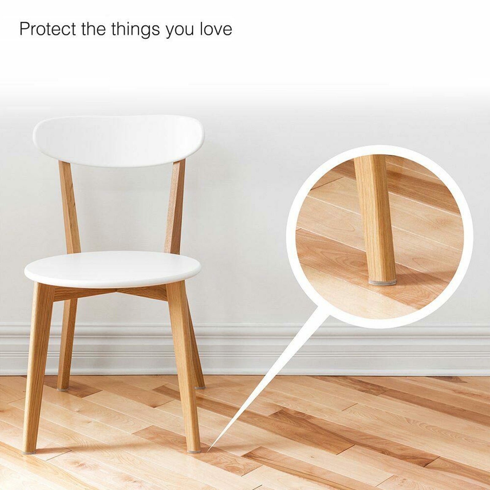 Ploščice iz filca za kvadratno pohištvo/okrogla zaščitna stol/namizna stopala Generic Back