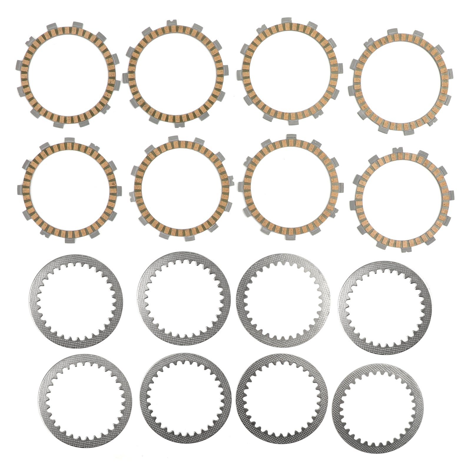 Kit de embrague de acero y discos de fricción para Suzuki GSF400 M/N/P GSX400 GSXR400 J/RR Generic