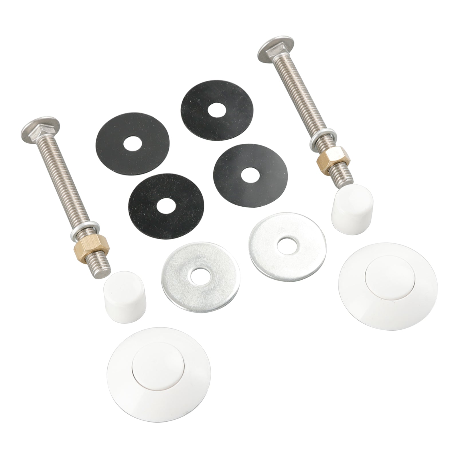 Kit de montage pour plongeoir blanc 67-209-909-SS 5-1/2"Boulons 1-1/4&2"f/w