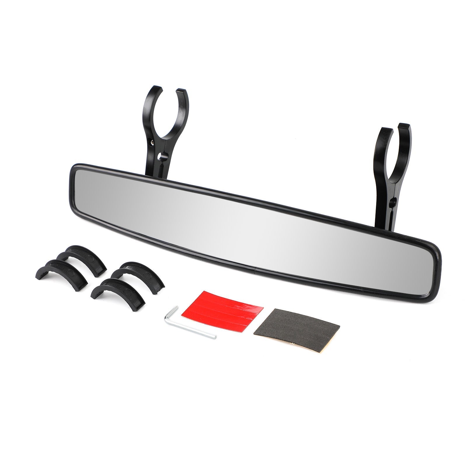 Specchietto retrovisore centrale UTV da 1,75" 2" 15" per Polaris Ranger RZR 900 XP 1000 S Turbo generico