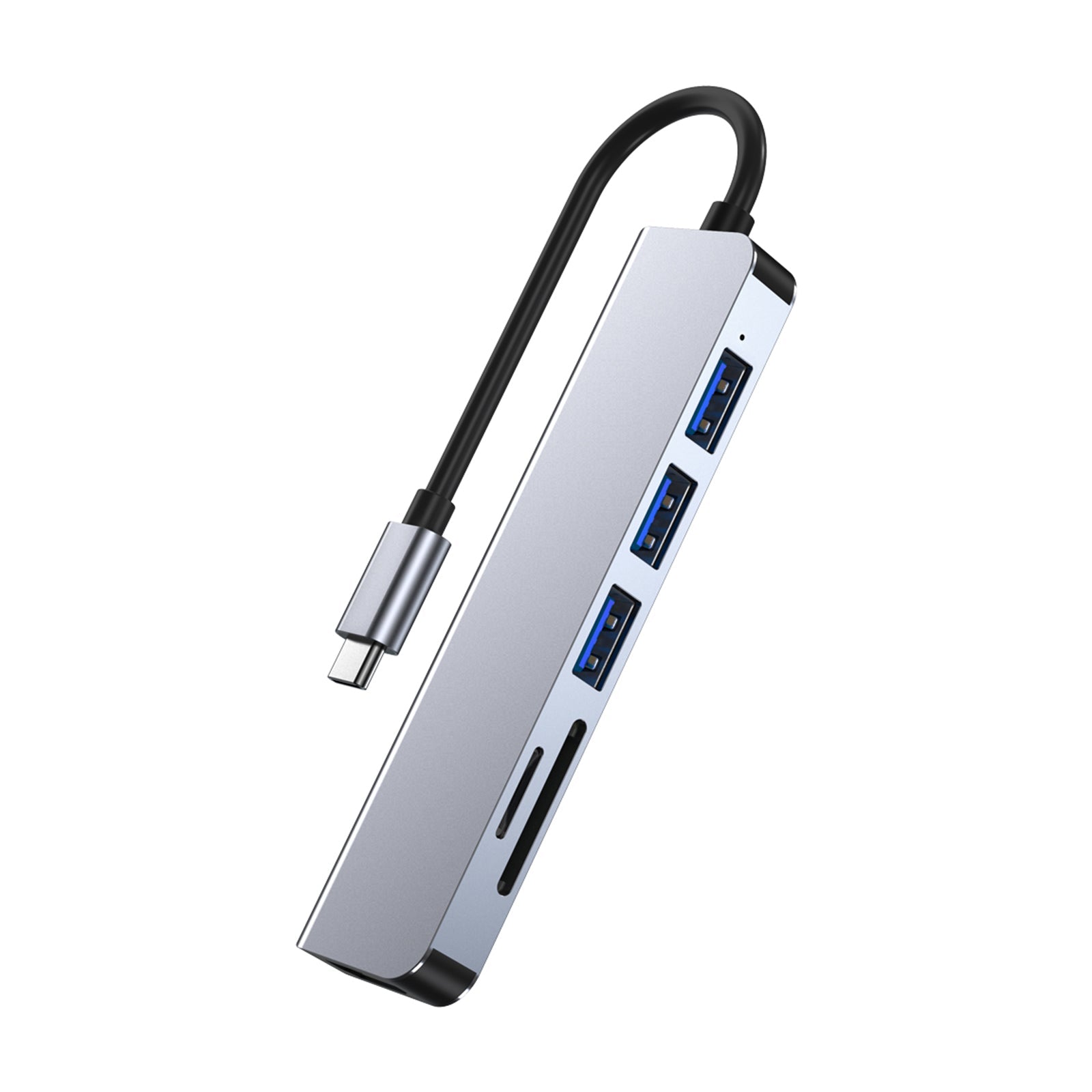 6 w 1 USB-C Type C Wyjście HD Adapter 4K Wielofunkcyjna stacja dokująca USB 3.0 HD HUB