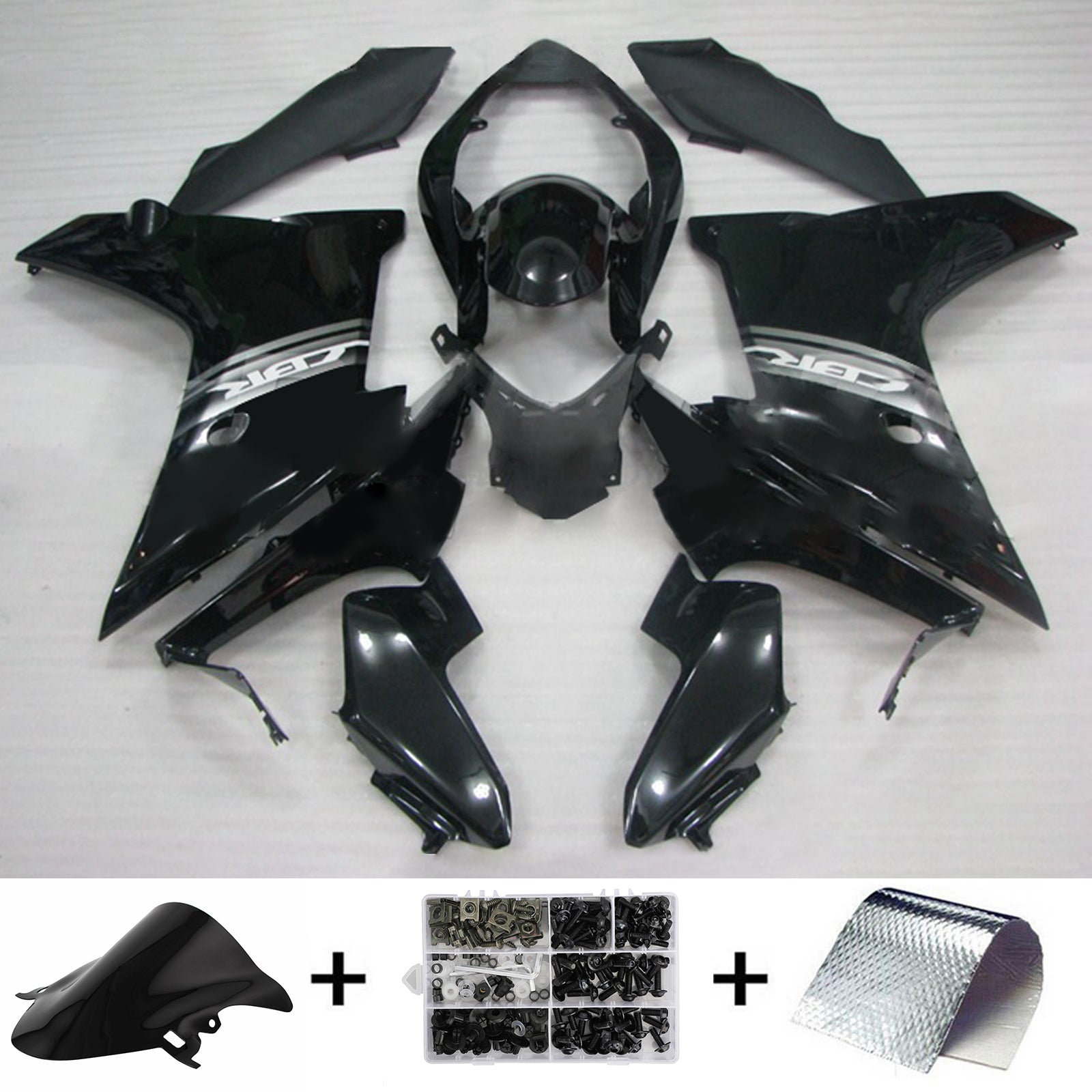 Amotopart Honda CBR600F 2011-2013 ABS muovinen korin suojasarja