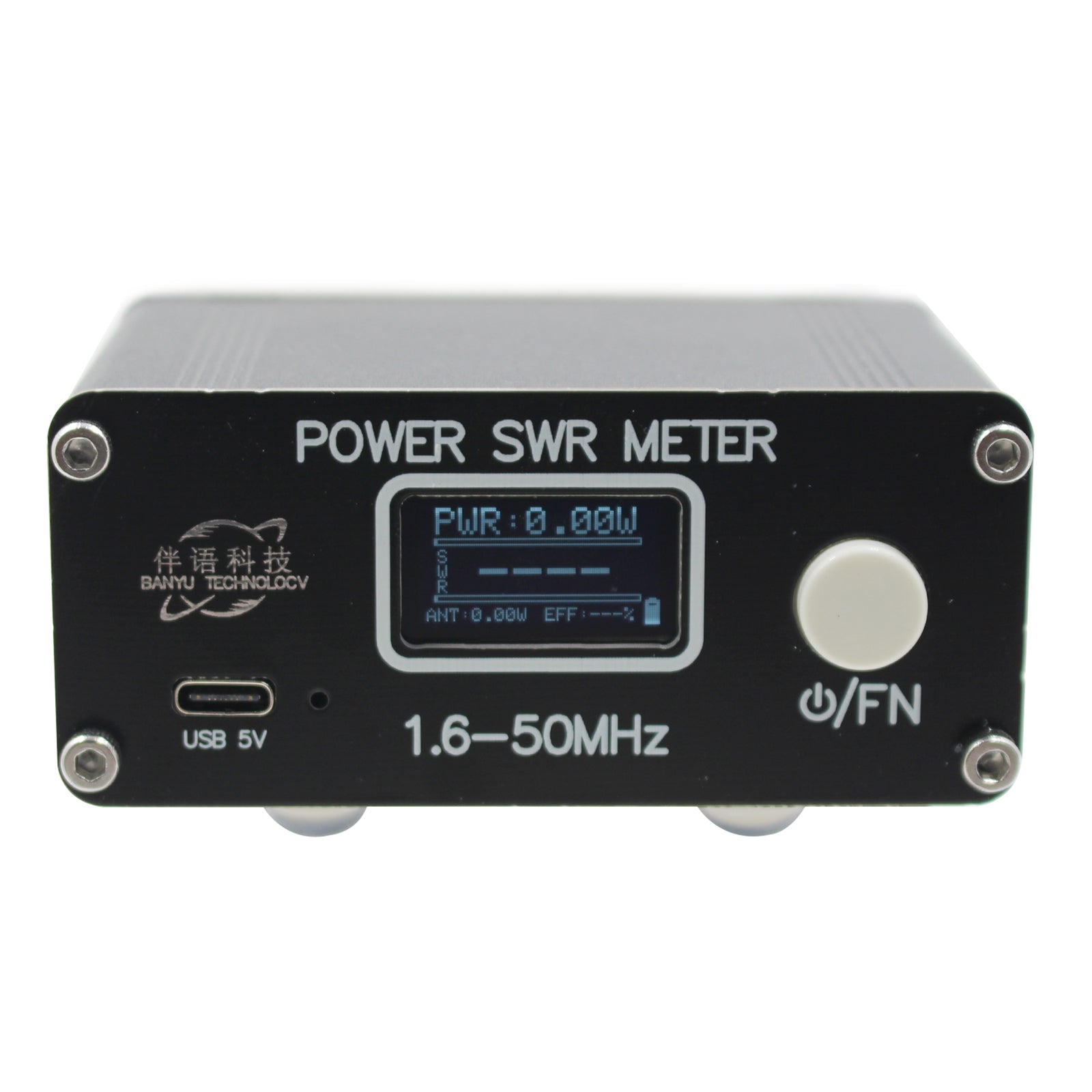 QRP 150W 1.6-50MHz SWR HF Kortegolf Staande Golfmeter SWR/FM/AM/CW vermogensmeter