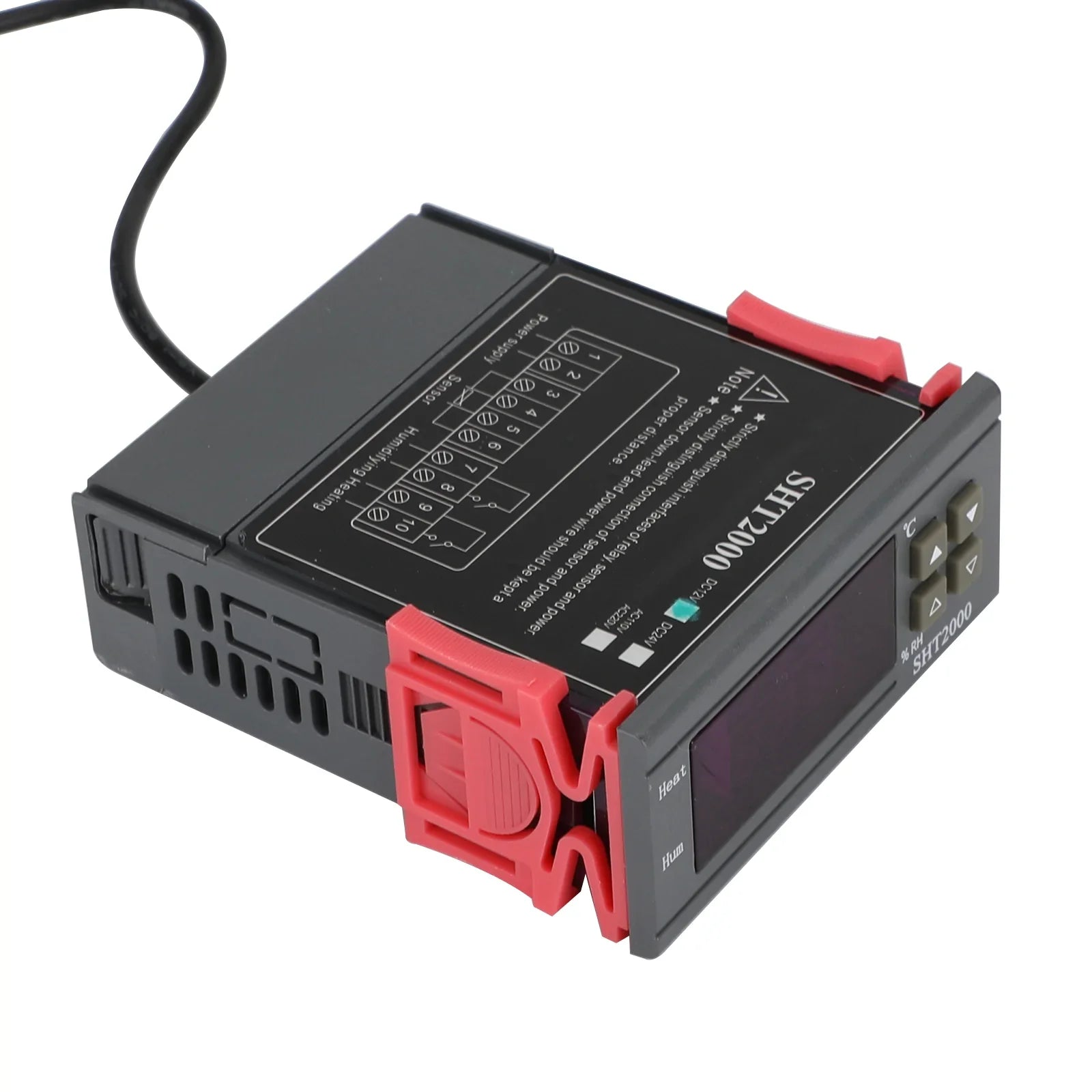 SHT2000 TEMPERATURY HIGROMOROMORMOROMOROMOROMER AC110-230V/DC12V/24V czujnik