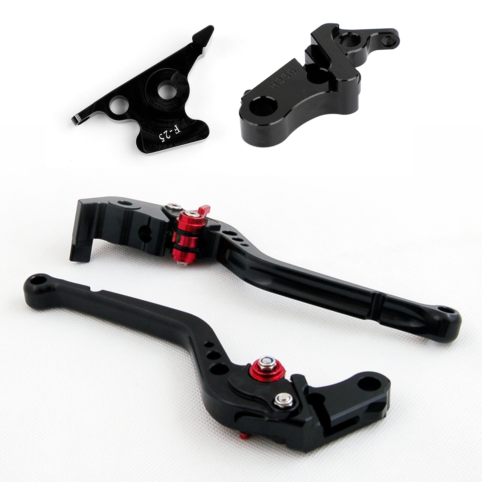Palanca larga de freno de embrague para Honda CBR500R/CB500F/X 19-21 CBR300R 19-21 Genérico