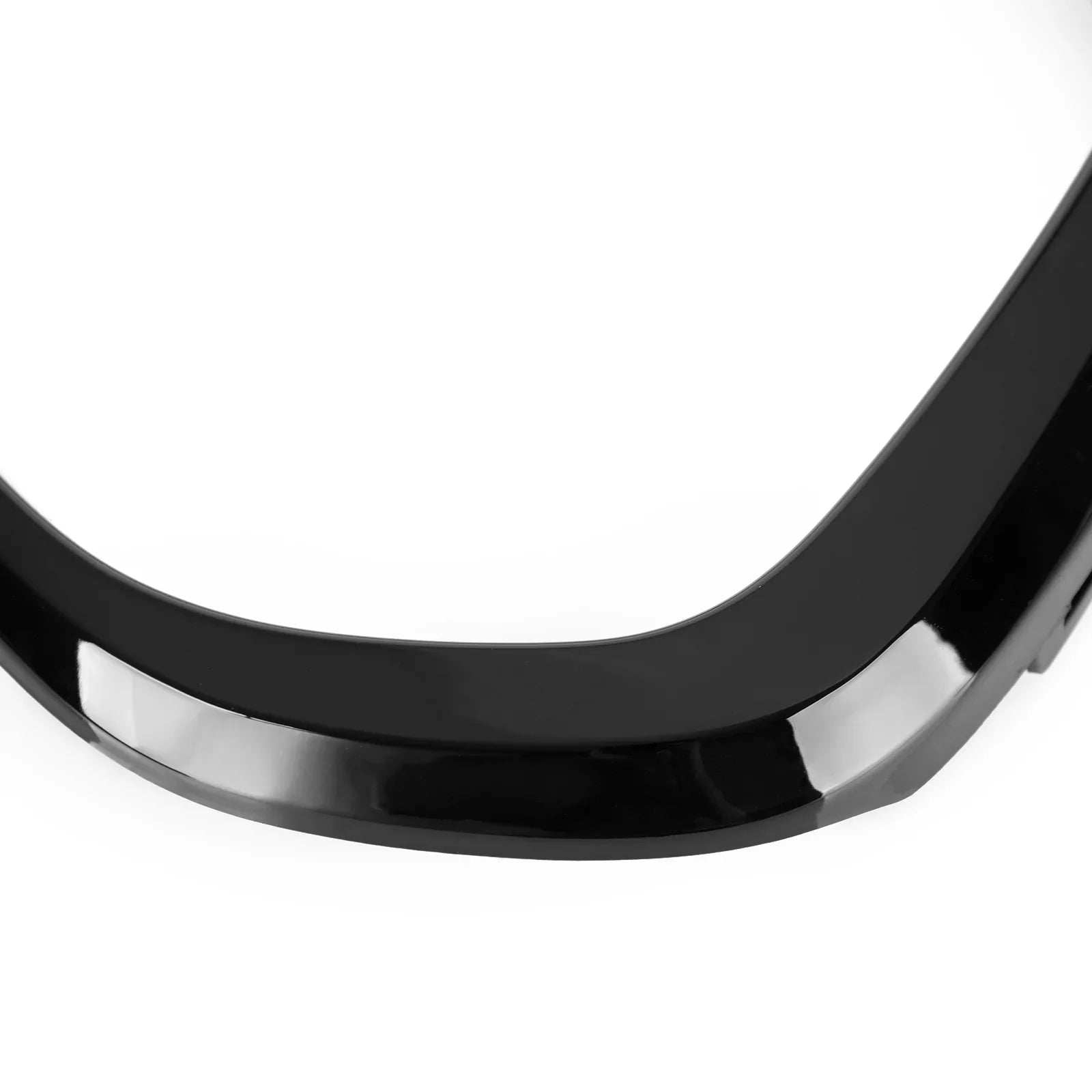 BMW X2 Serie F39 2018-2021 Rivestimento del telaio della griglia del paraurti anteriore nero lucido