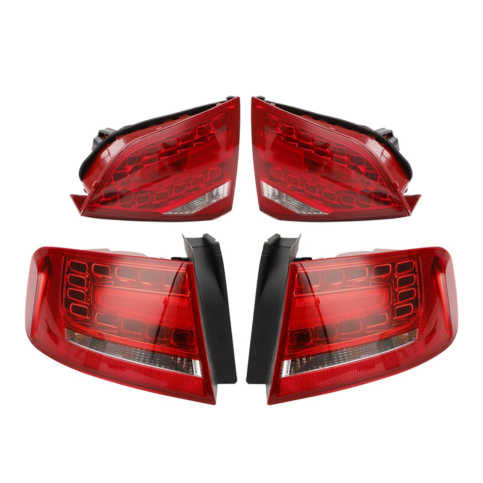 Audi A4 2009-2012 4PCCS zadaj LED LED LED Outdoor + notranjost