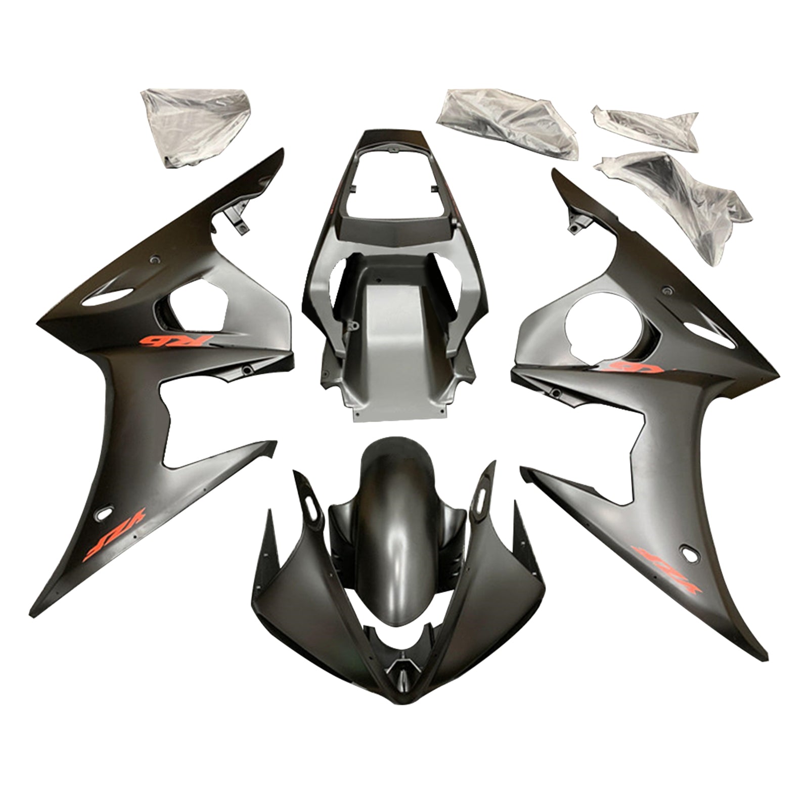 Amotopart Yamaha YZF-R6 2005 Kit Carénage Carrosserie