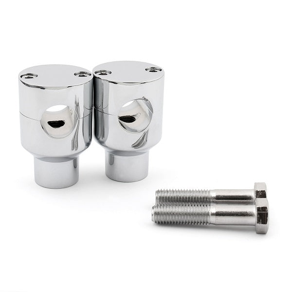 Dvigovalniki krmila Dvigovalniki Montažne objemke Motocikel Kolo 7/8" 22 mm črna generična