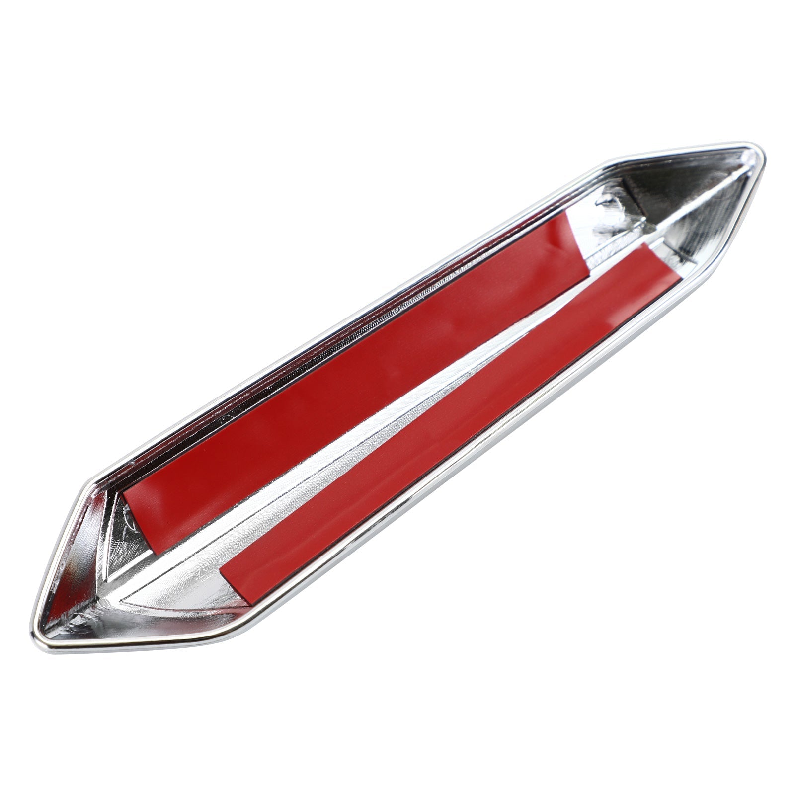 Paire de couvre-jambes de pare-brise chromés pour Honda Goldwing GL1800 2018-2021 générique