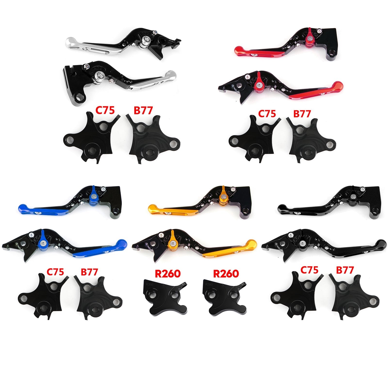 Motorcycle Long Clutch Brake Lever fit for BMW R1200GS Adventure (LC) 2014-2018