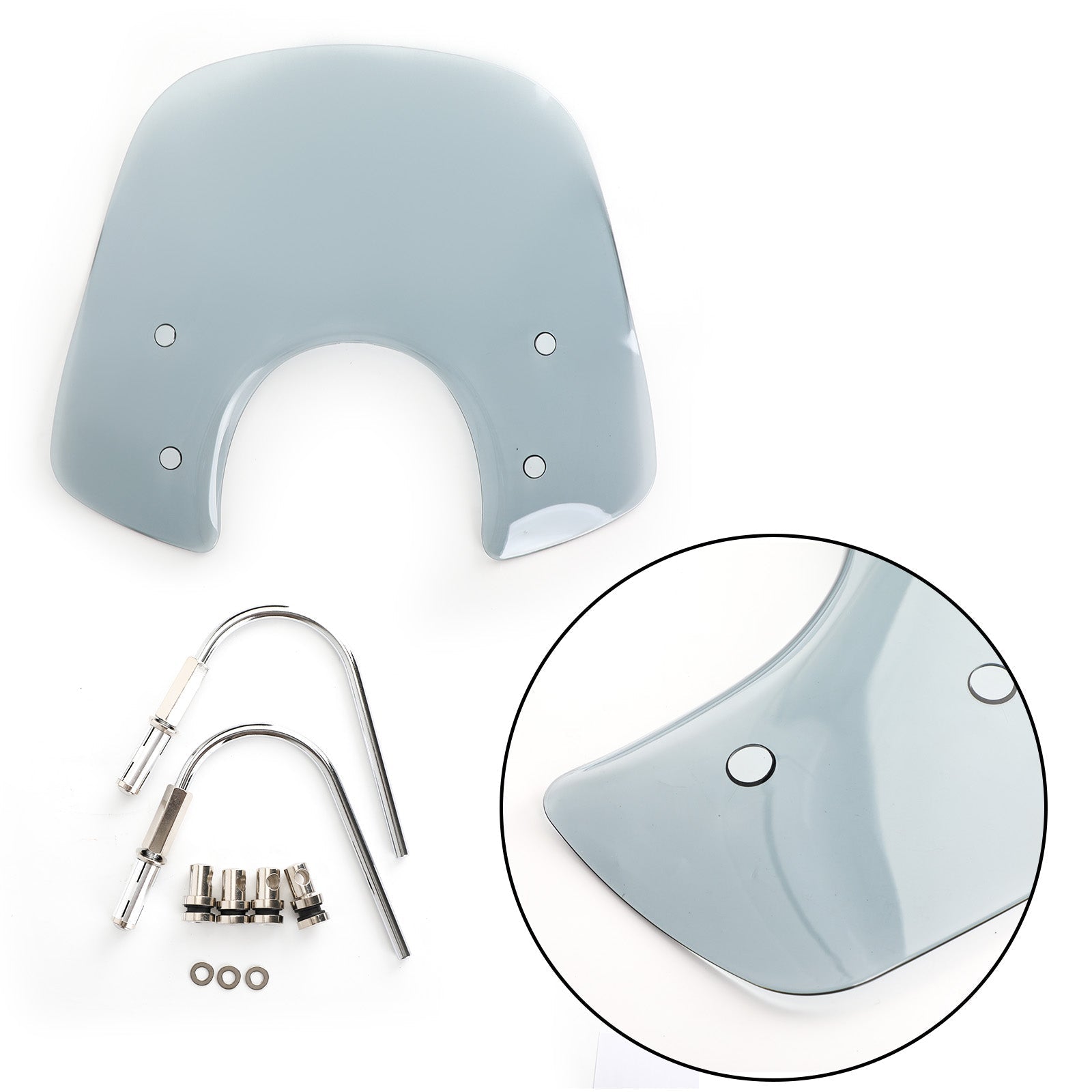 Windscherm voor Vespa LX50 het hele jaar door