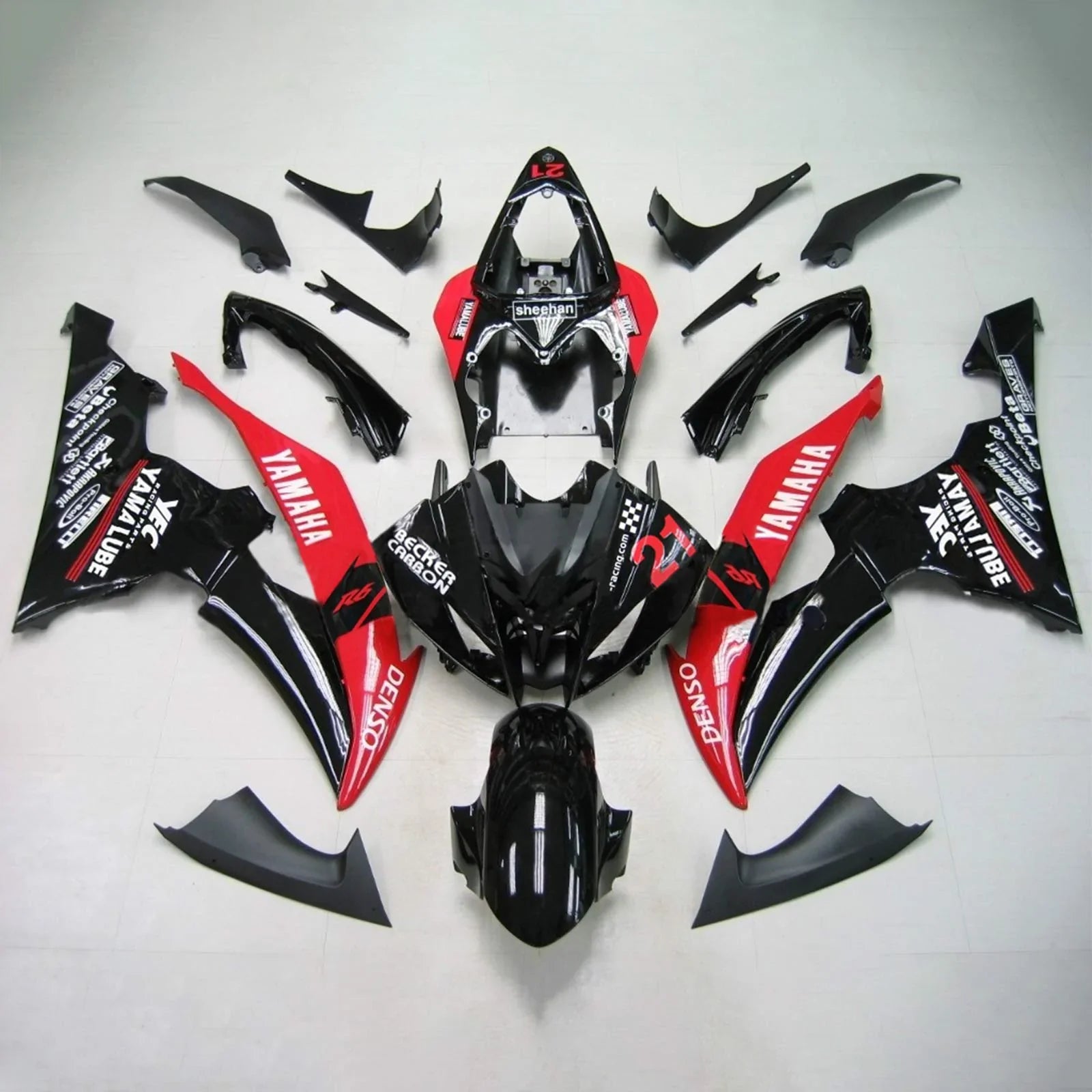 Amotopart Sealing Kit za Yamaha YZF 600 R6 2008-2016 generic