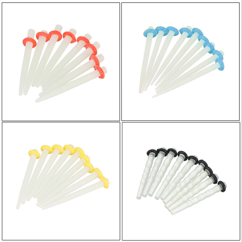 200 piezas de poste de fibra de cuarzo de vidrio Dental para restauración de dientes 1,0 1,2 1,4 1,6mm