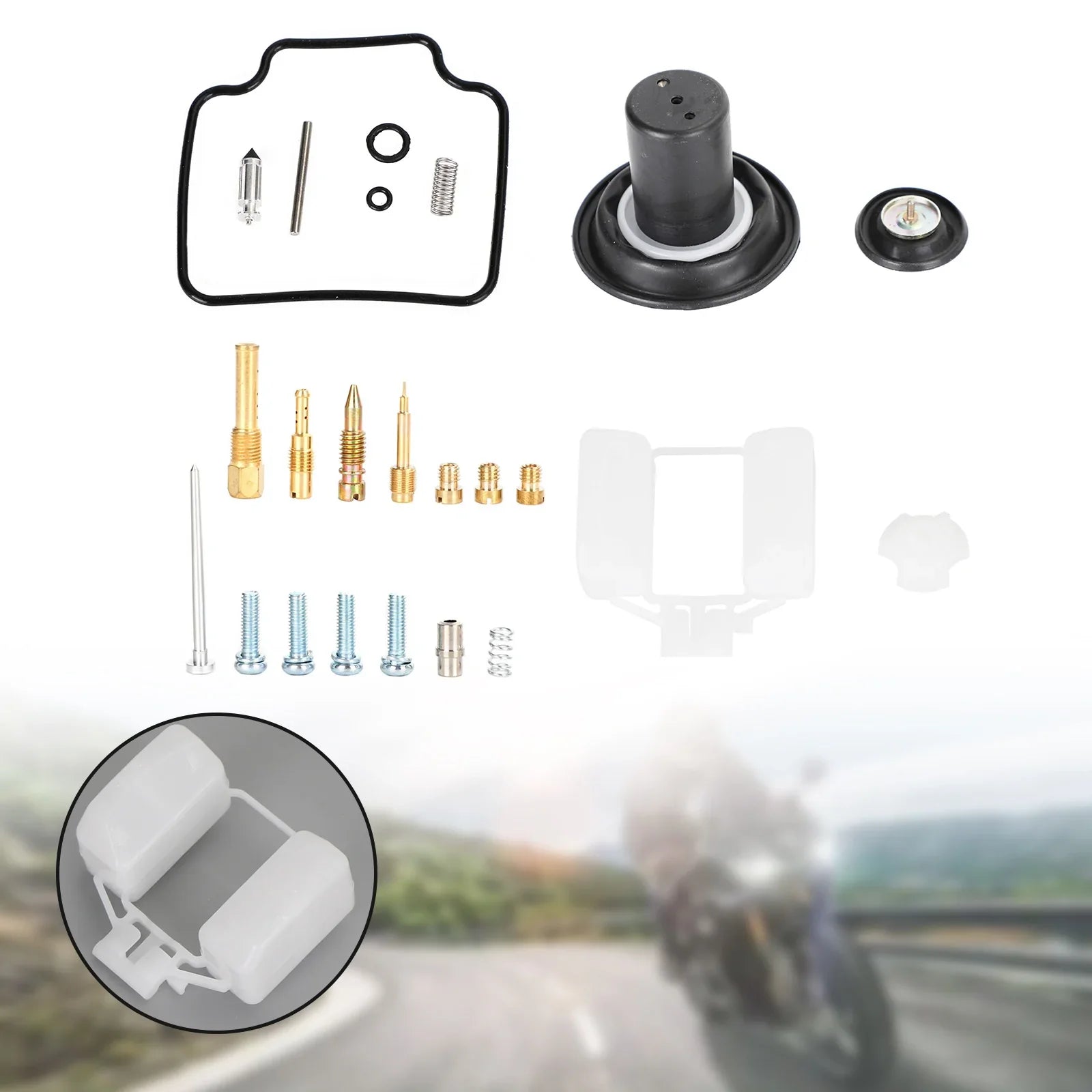 Komplet za obnovo uplinjača za Honda CN/CH250 Helix/Fusion 250 Big Ship22 generic