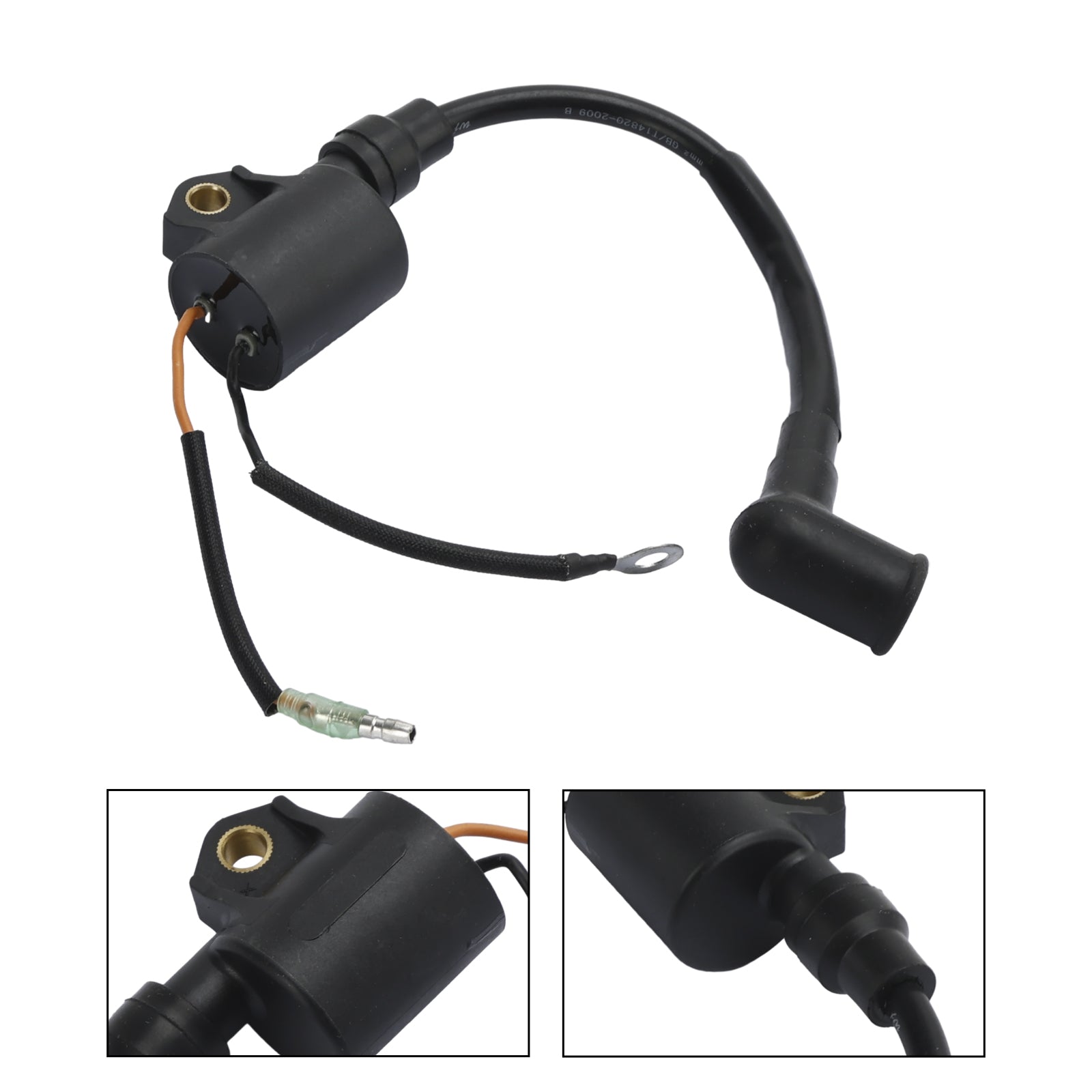 Bobine d'allumage adaptée pour Yamaha 2HP 2 MSH 2B MHS 2C 95-02 MHS 2010 6A1-85570-00