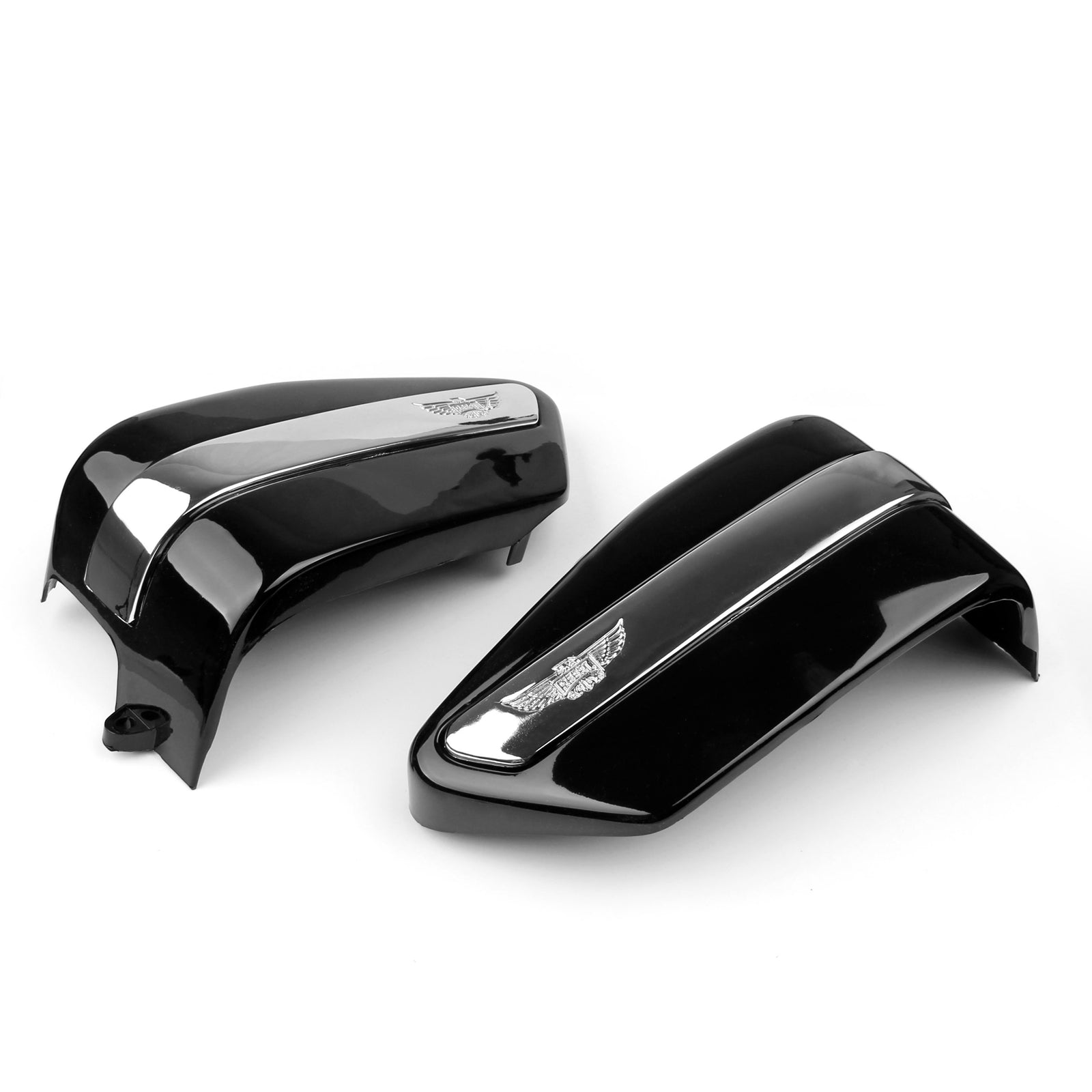 Tapa lateral de batería para Honda CMX250 Rebel CA250 CMX250C 03-05 Negro Genérico