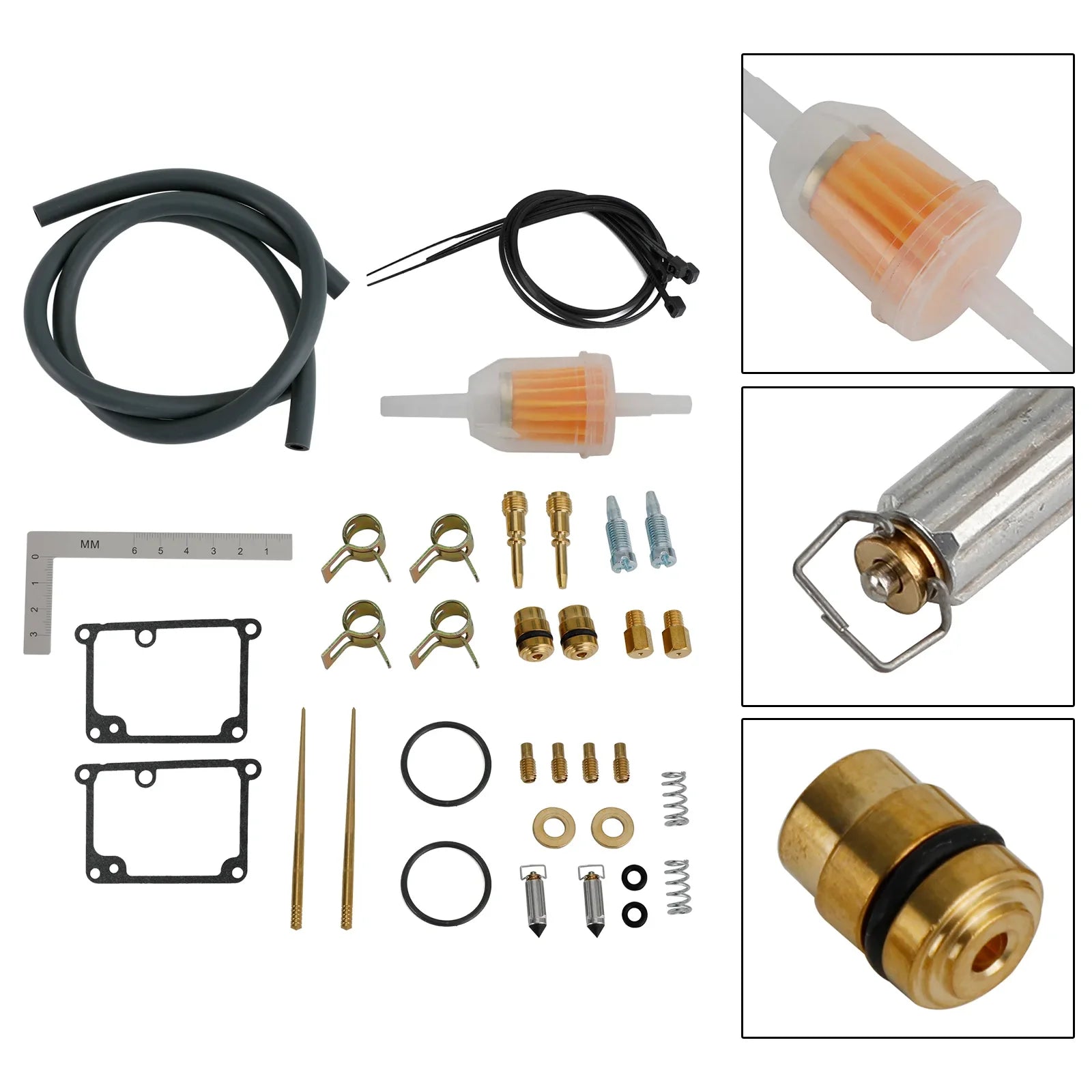 Yamaha Banshee 350 YFZ350 1988-2006 Kit de réparation de reconstruction de carburateur