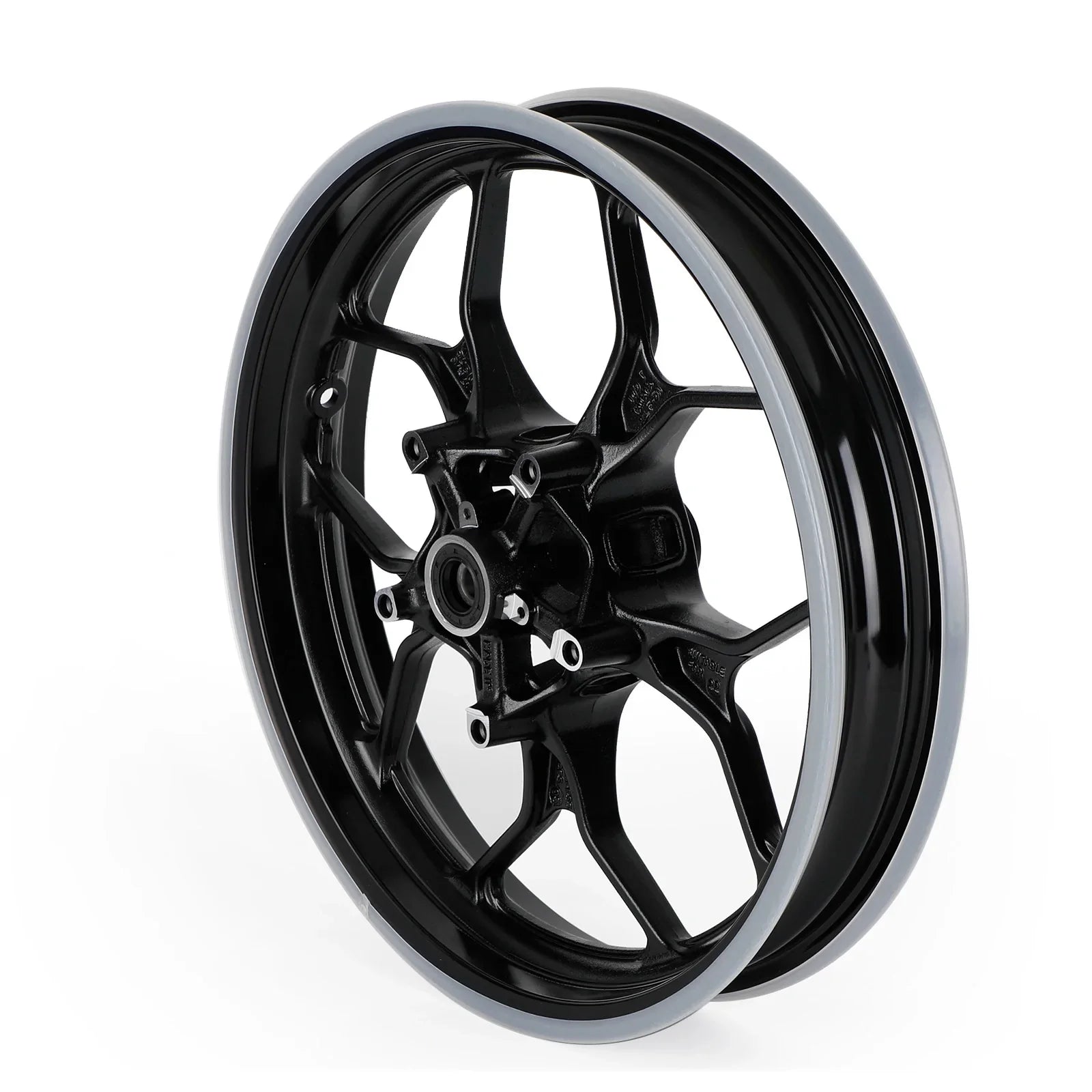 Przednie i tylne felgi do Yamaha YZF R3 YZF-R3 RH07 RH12 2015 - 2022 czarne ogólne