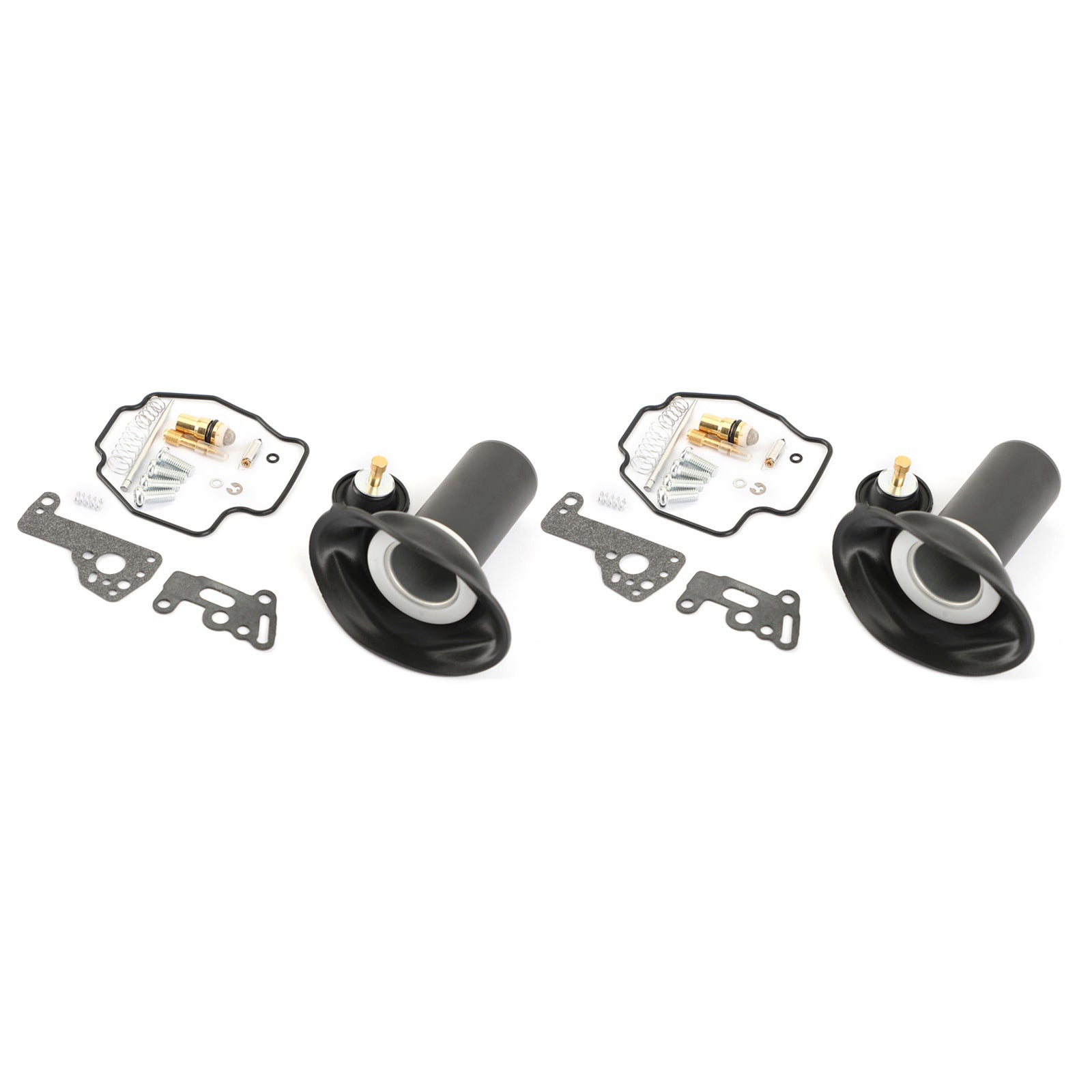 2set Kit de reparación de carburador diafragma de pistón para Yamaha VIRAGO 535 XV535 1990-01 genérico