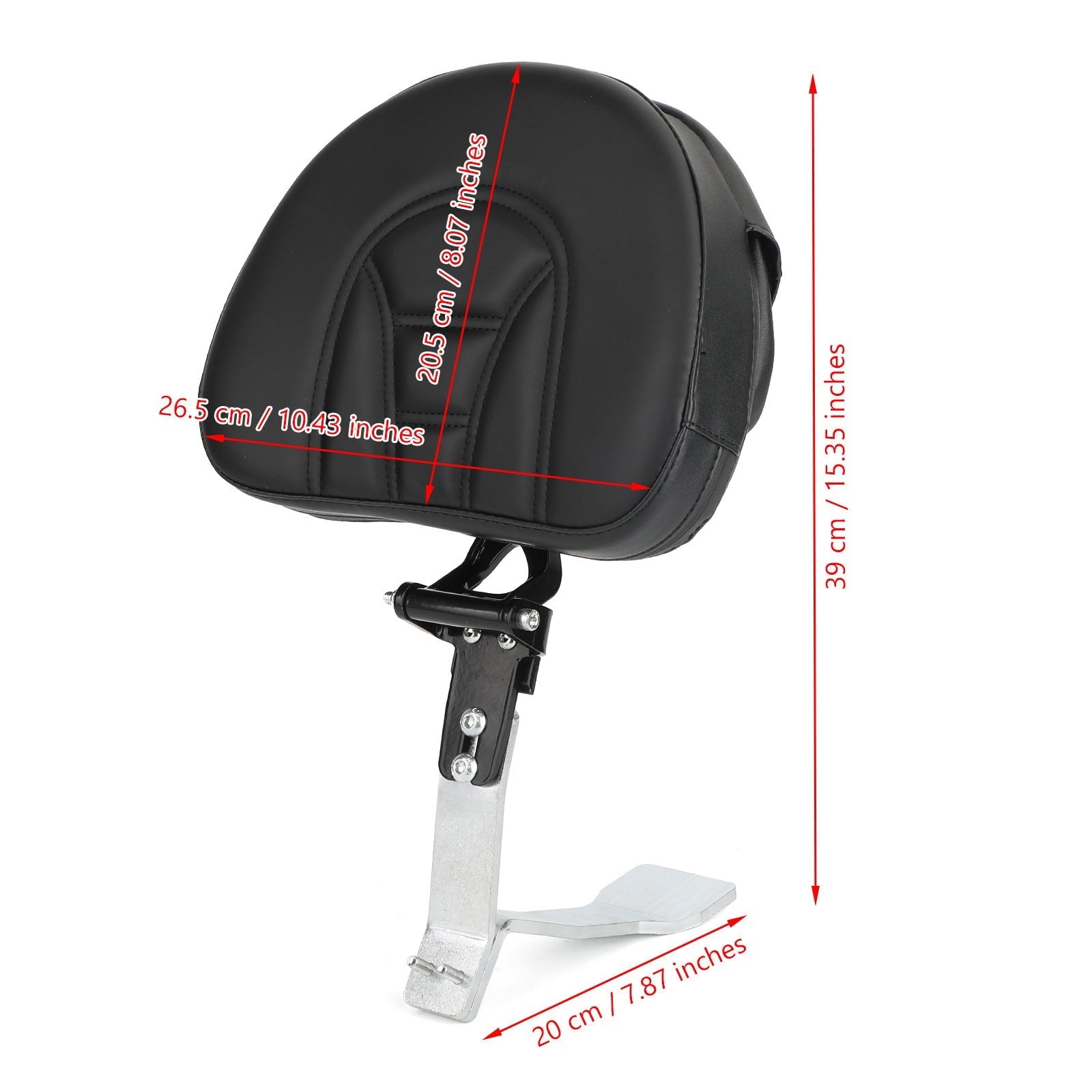 Schienale conducente ATV per Can Am Spyder RT SE6 SM6 SE5 SM5 2008-2017 generico