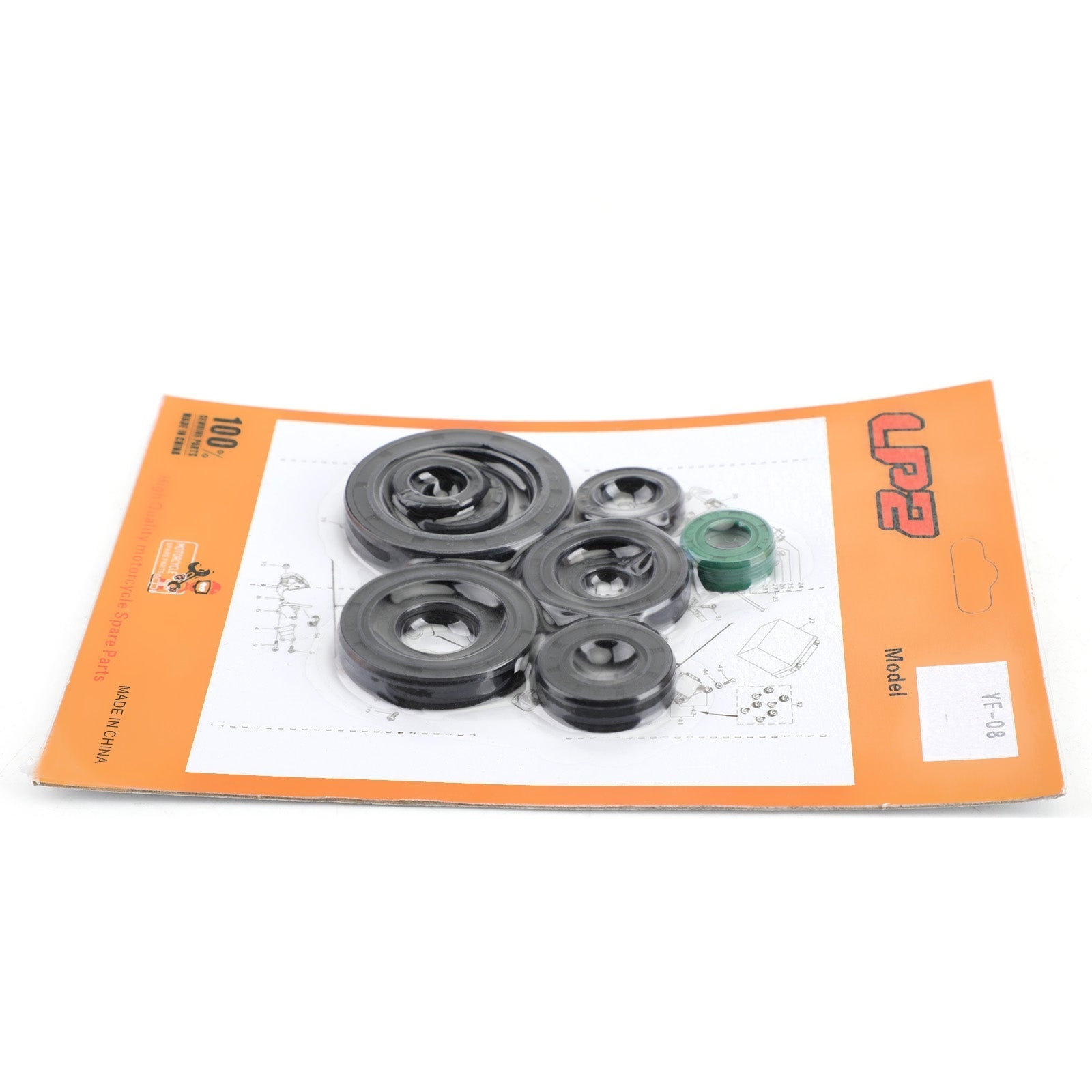 Kit paraolio motore Honda CR125R CR125 CR 125 125R 1987-2003 10 pezzi