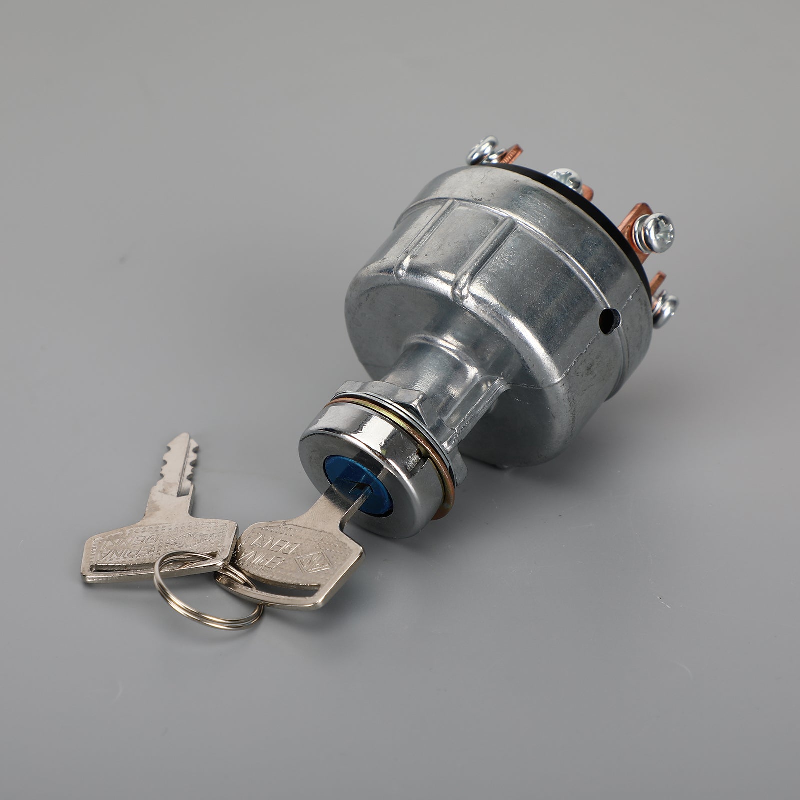 Commutateur d'allumage de démarreur pour pelle Hitachi EX200 EX200-1 avec 6 broches 2 clés