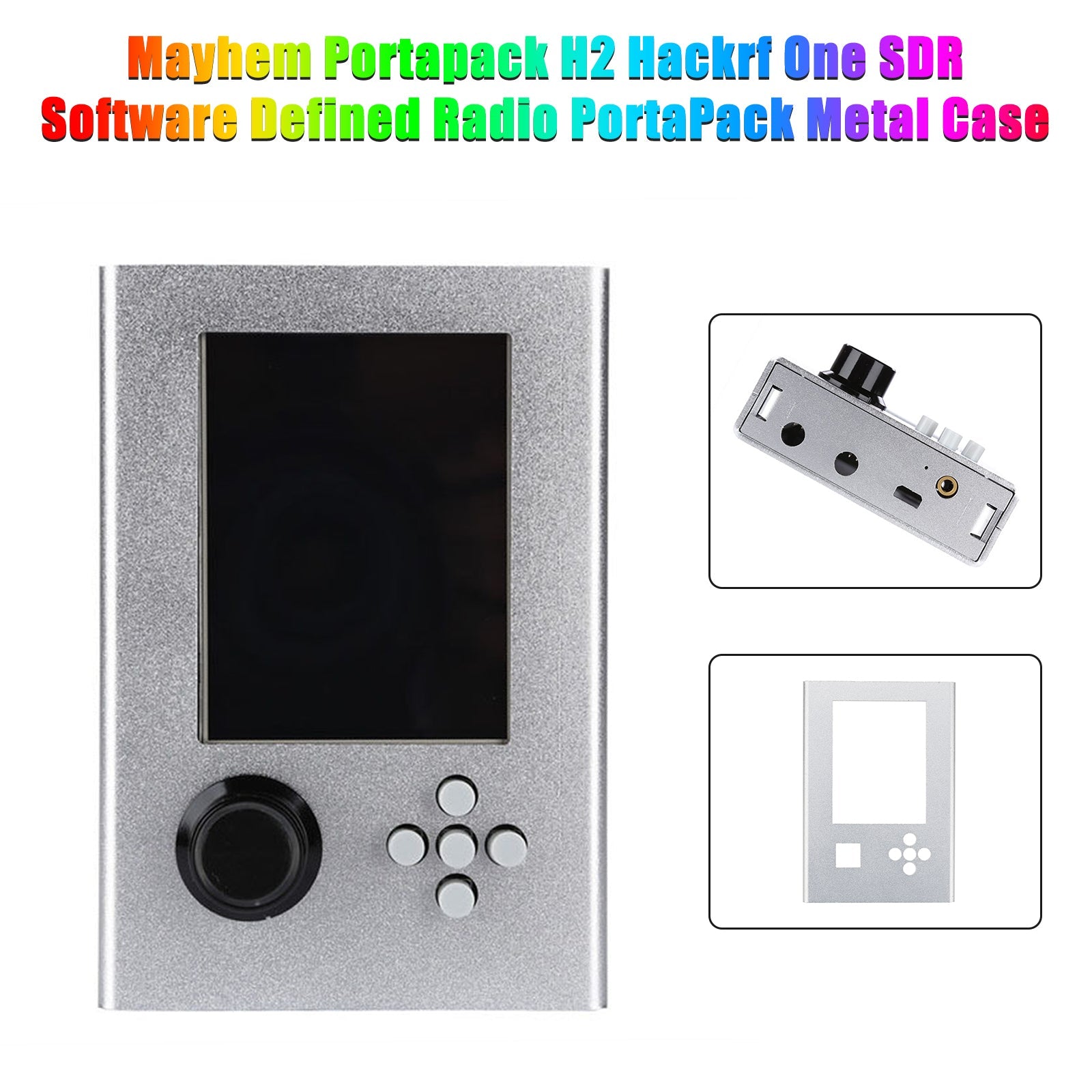 H2 HACKRF One SDR Radio definita dal software 1 MH-6 GHz Mayhem Portapack