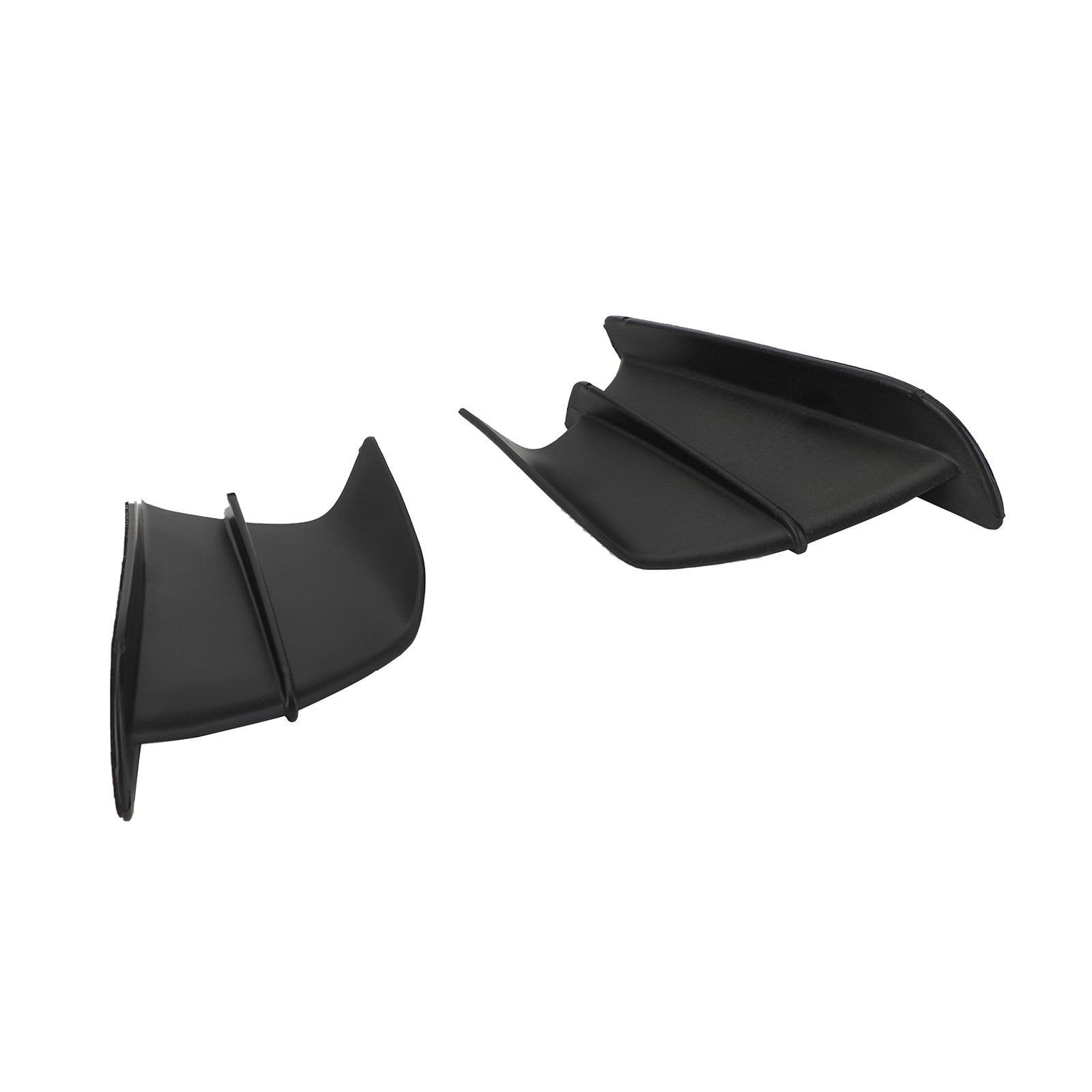 Couvercle d'habillage de becquet d'aileron de vent d'aileron latéral noir pour Honda Cbr650R Cbr500R Cb1000R générique