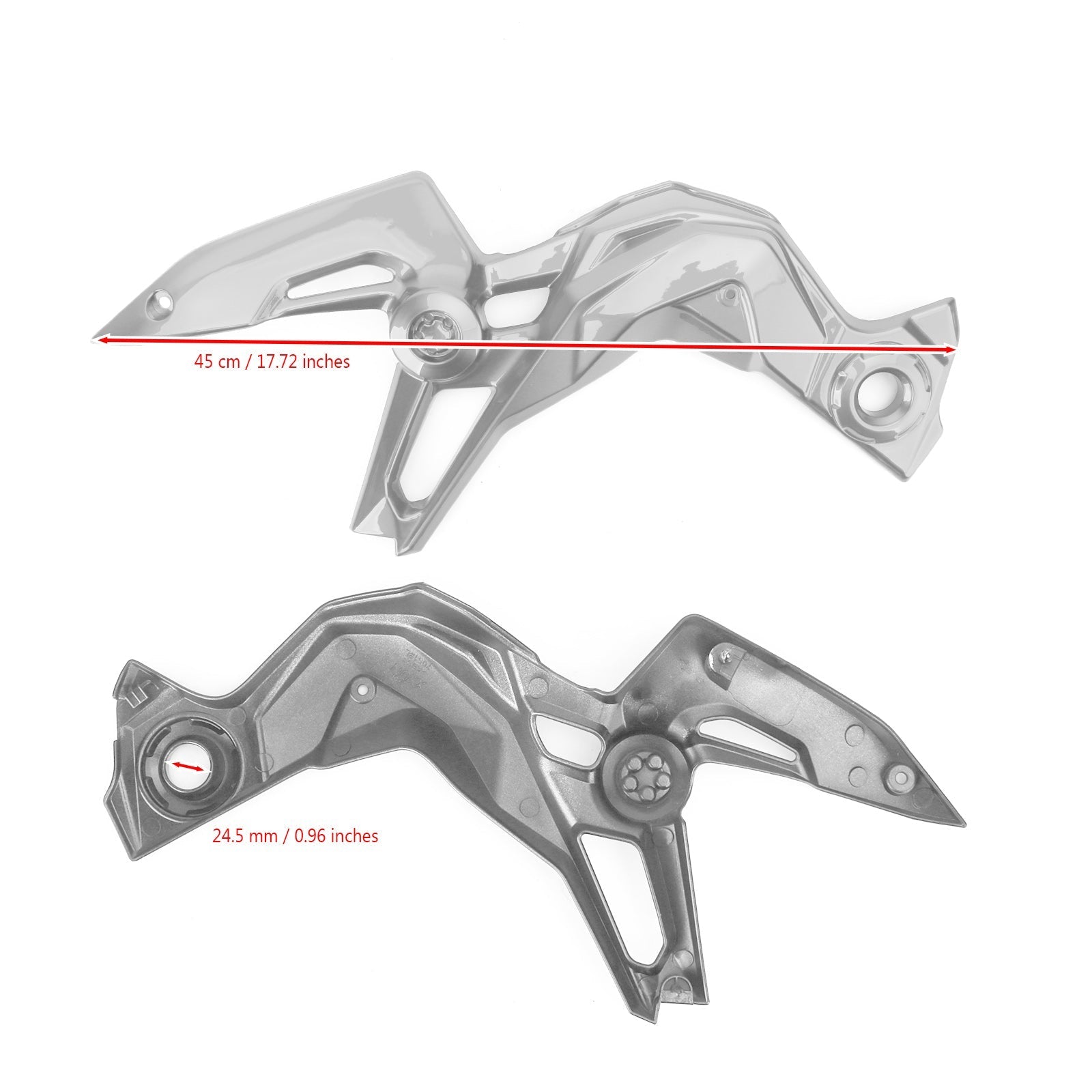 Motocykl ABS ABS Ochrona plastiku rejestracja Kawasaki Z900 2020-2021 Generic