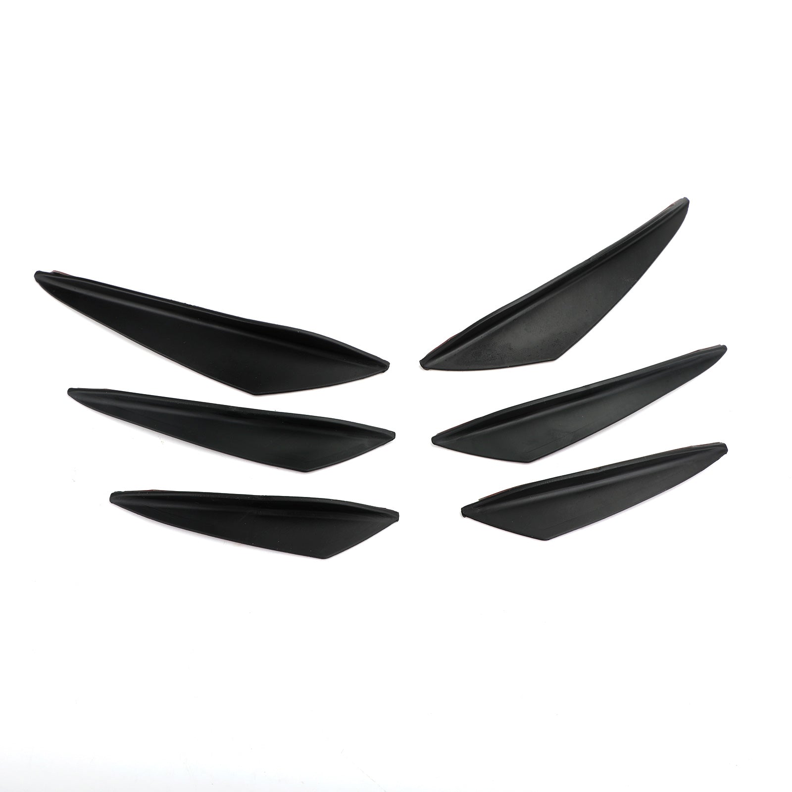 6pcs Universal Car/Auto Banper Front Boys Spoiler Ducks Rés generic