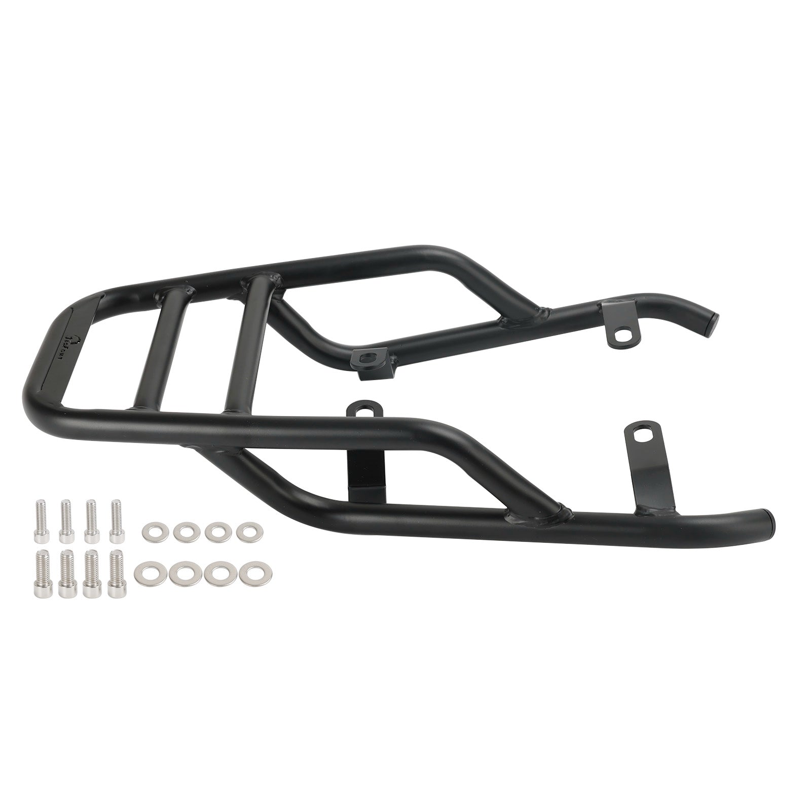 Portapacchi posteriore con tubo per BMW R NineT Scrambler Pure Urban GS 2014 - 2023 - Nero Fedex Express