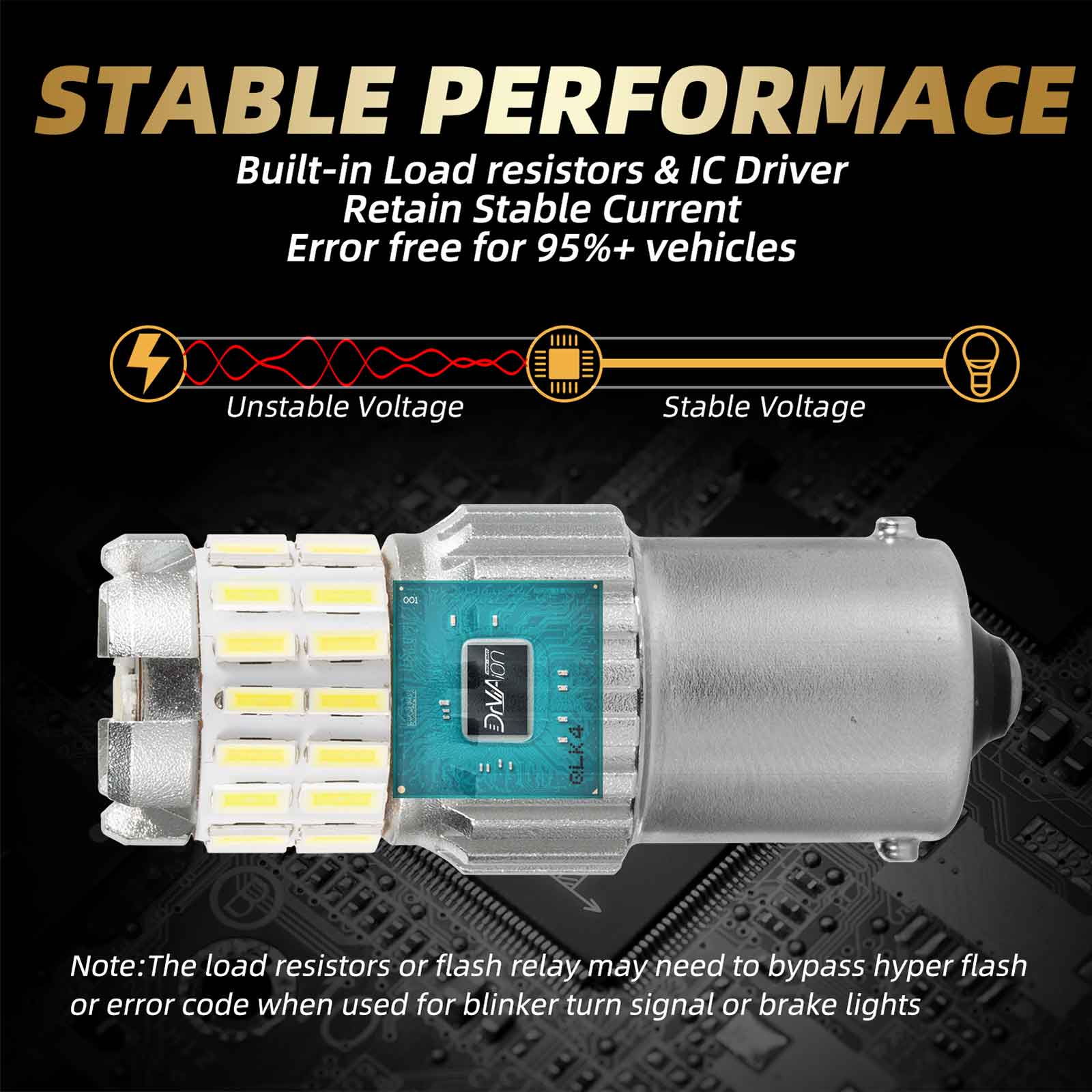 2x 1200lm a LED Canbus LED Diurne LED BIRT Generico bianco