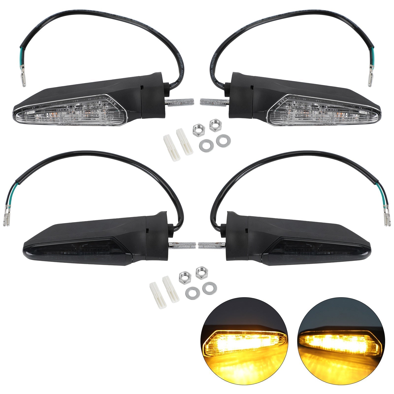 LED-front knipperend licht voor Honda CRF1000L Afrika Twin 2015-2017 Generic