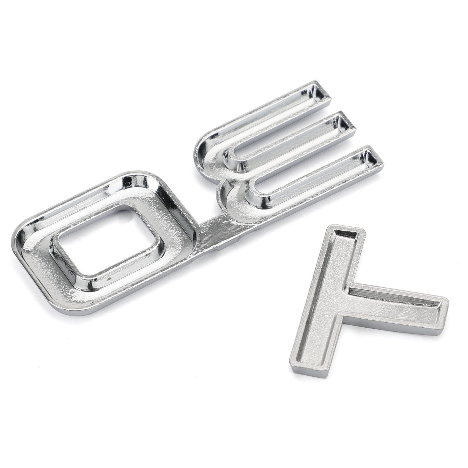 Etiqueta engomada de la insignia del emblema del metal 3.0T 3D para Audi A3 A4 A5 A6 A7 B6 B7 B8 Q3 Q5 Q7 TT genérico