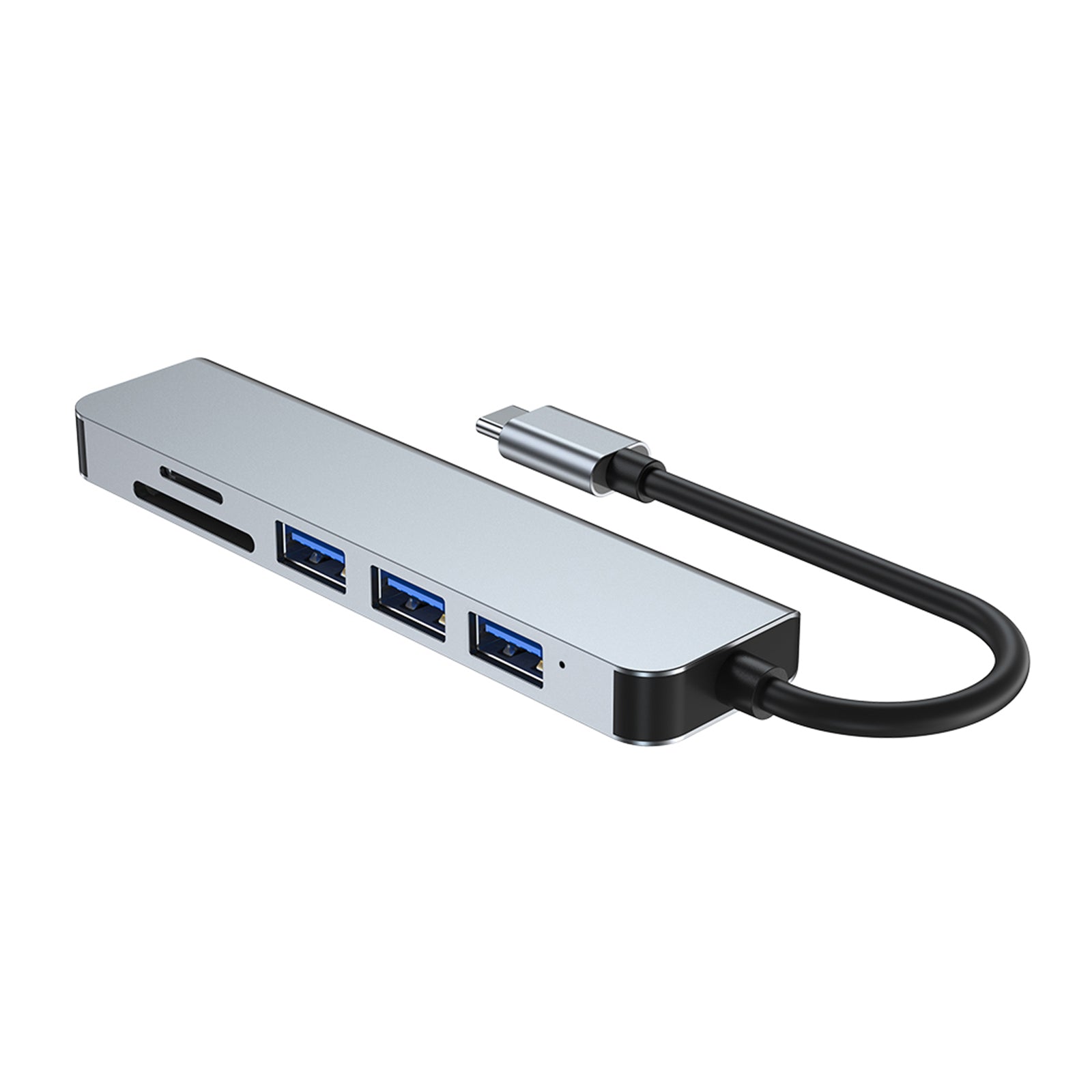 6 w 1 USB-C Type C Wyjście HD Adapter 4K Wielofunkcyjna stacja dokująca USB 3.0 HD HUB