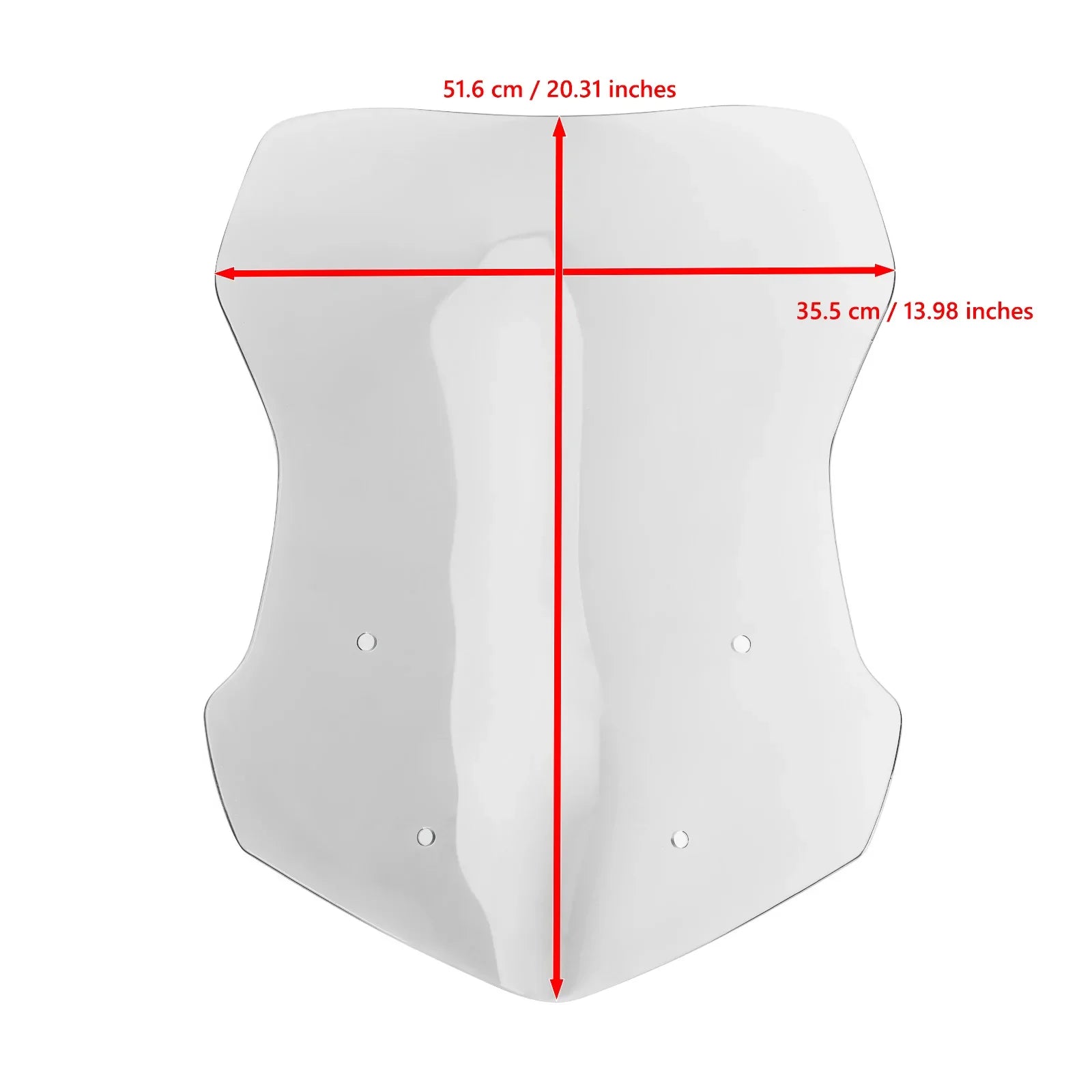 Parabrezza motociclistico ABS per Honda NC750X 2021 Generico