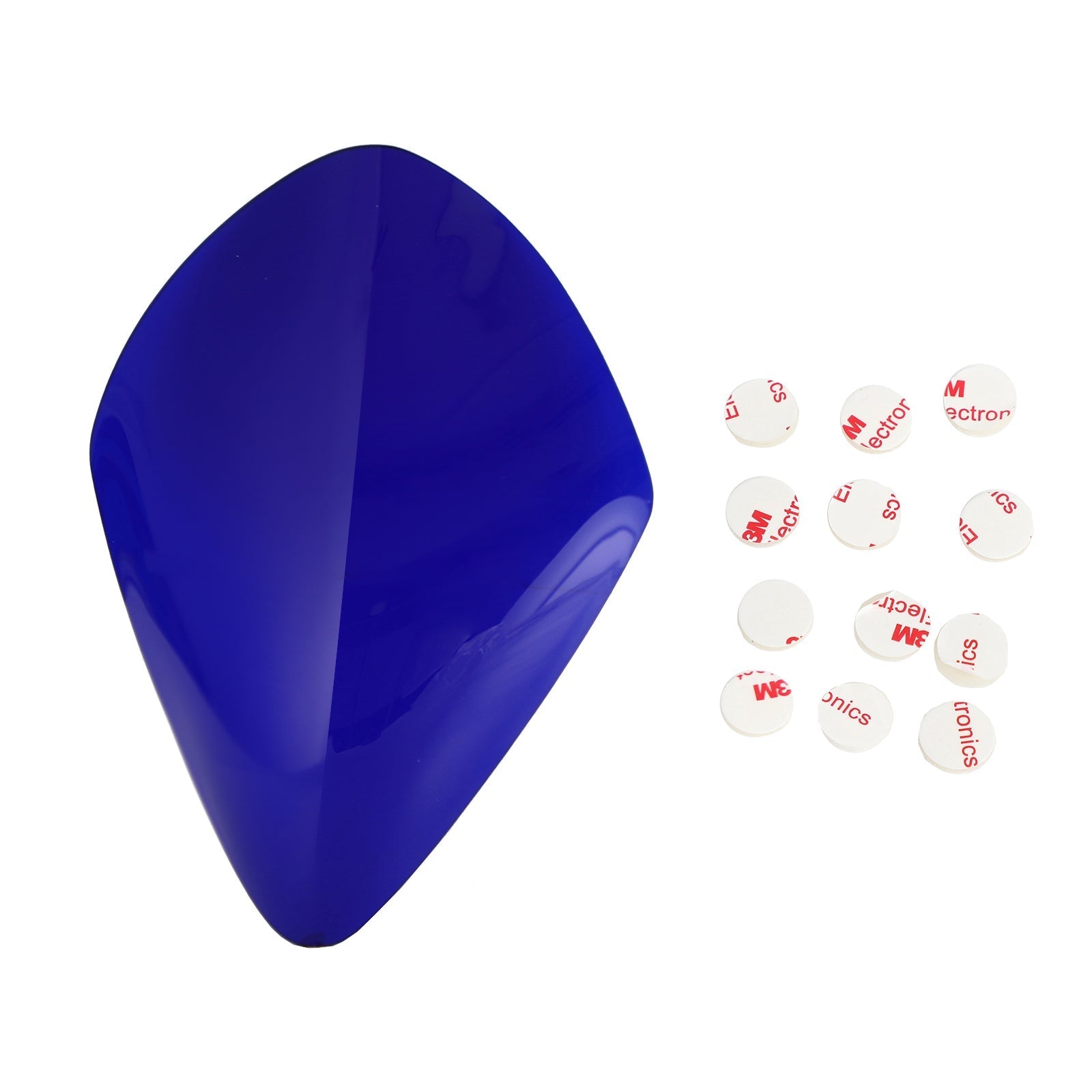 Protecteur de lentille de phare avant pour Suzuki Gsxr1000 Gsxr 1000 07-08 Bleu Générique