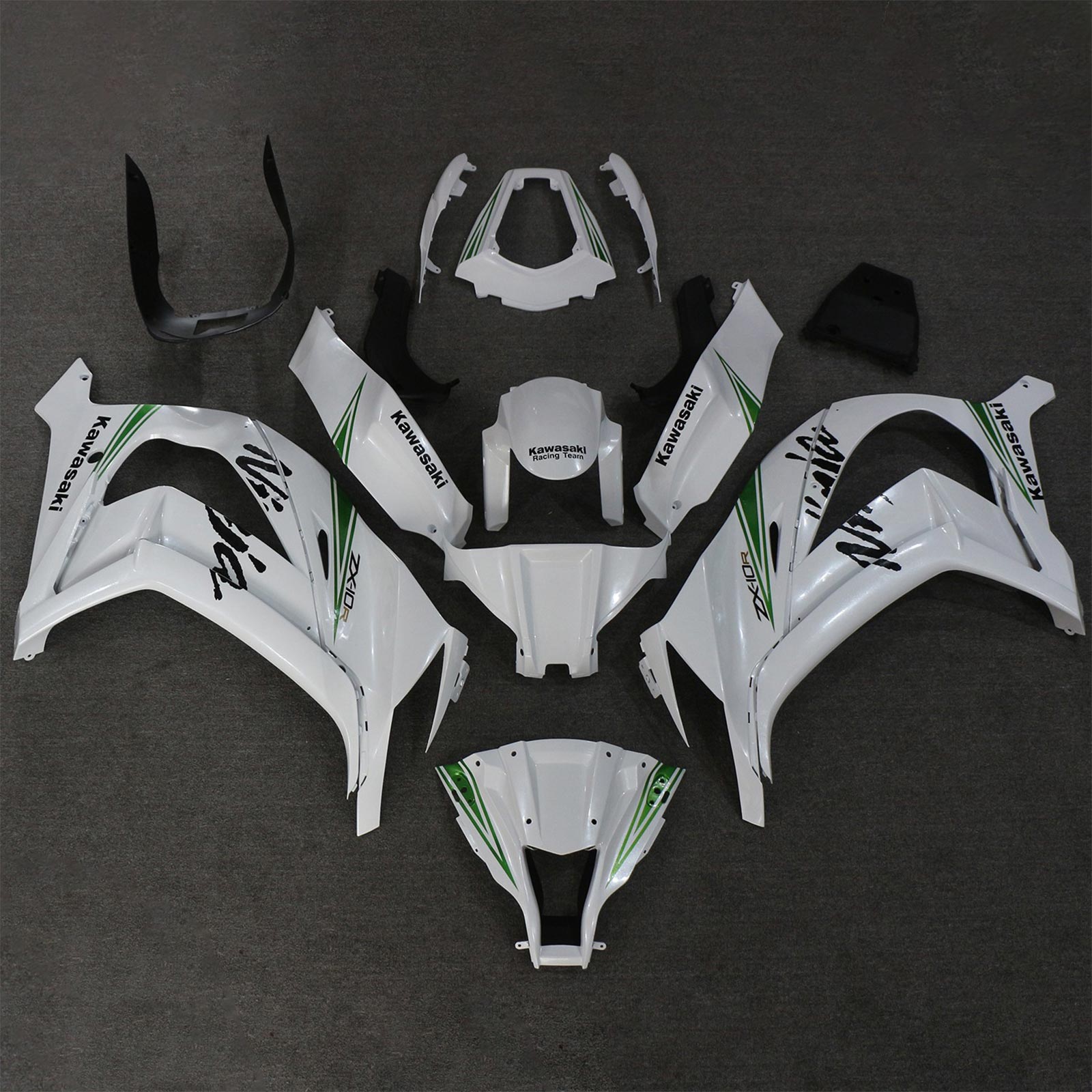 Amotopart Kawasaki ZX10R 2011-2015 ABS kunststof carrosseriekuipset